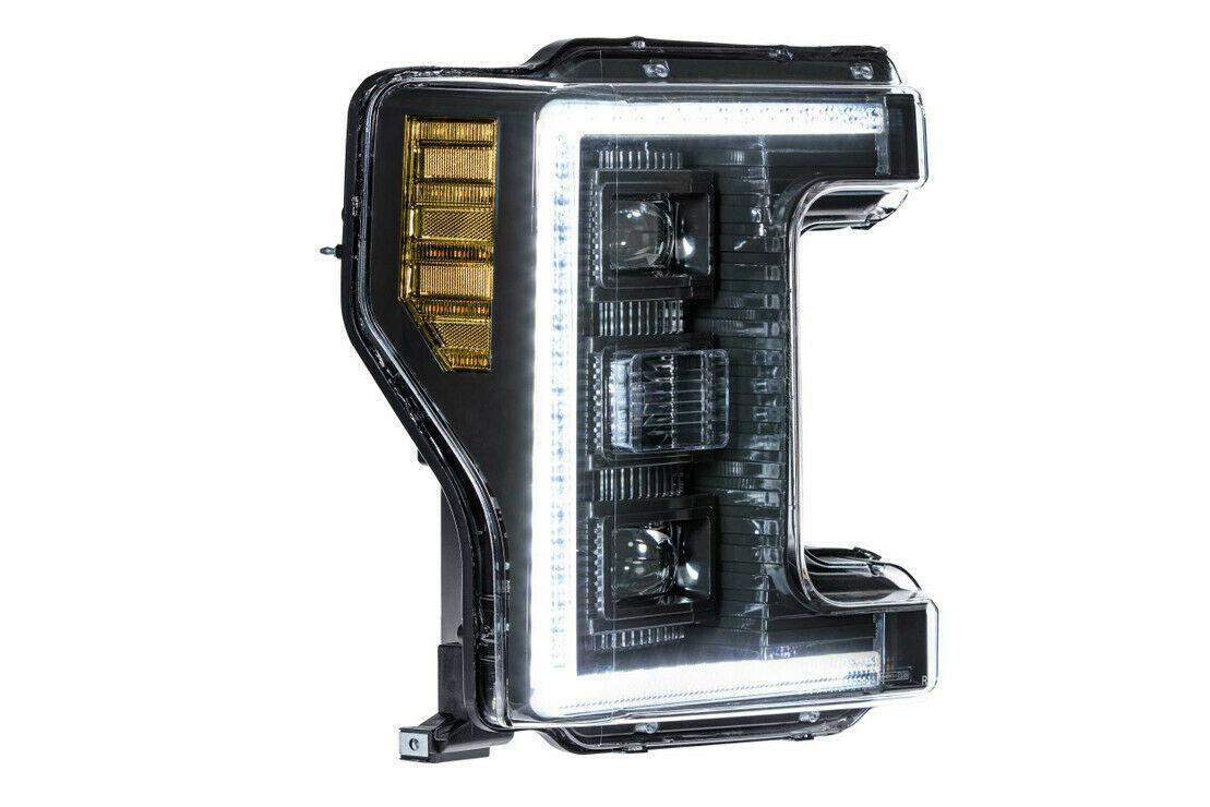 Lf554 Genuine Morimoto Hybrid Black Drl Bar Projector Led Headlights