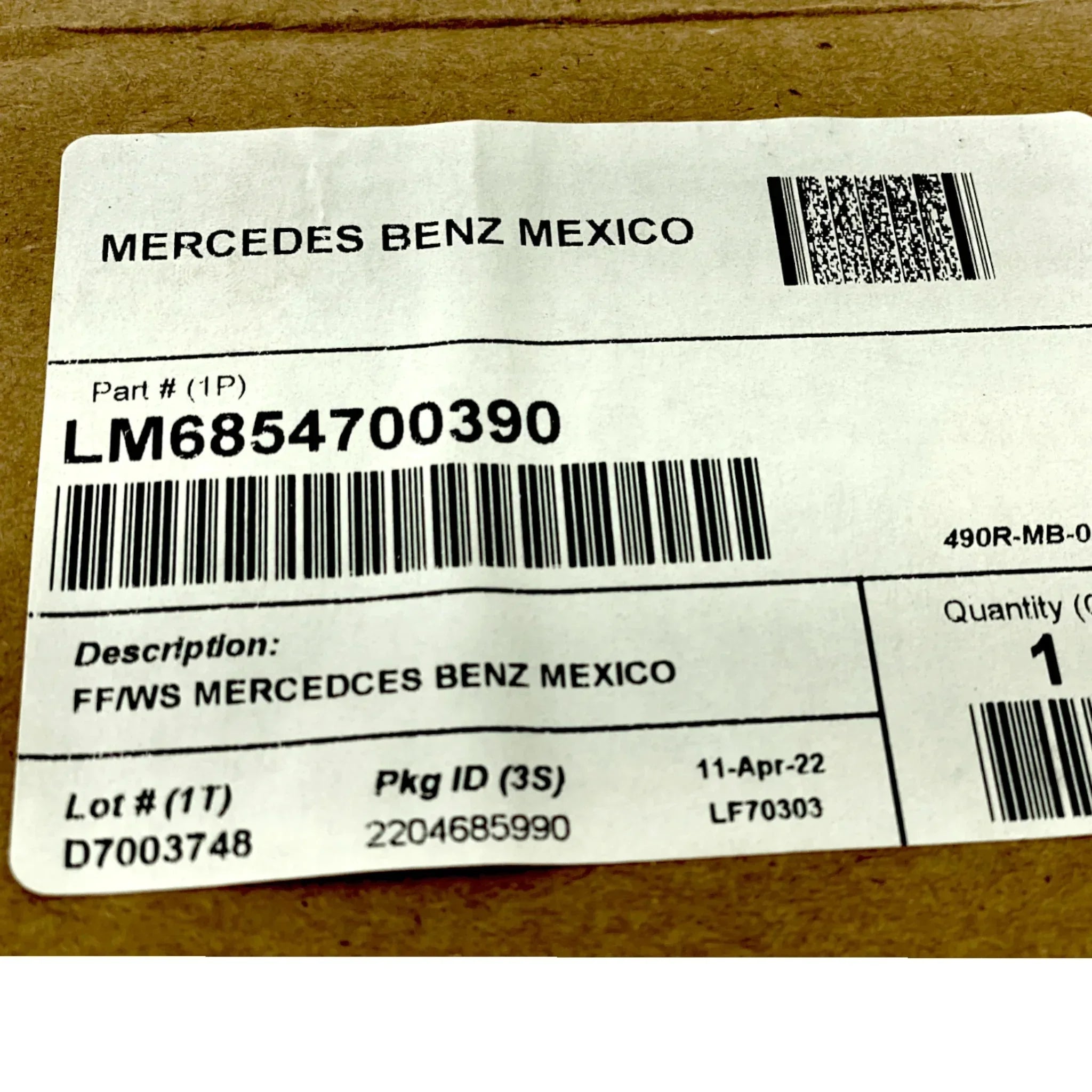 LM6854700390 Genuine Parker Fuel Filter Water Separator R90P