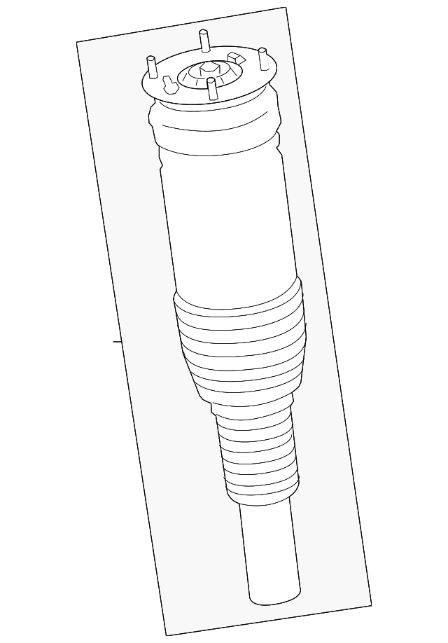 Lr132751 Genuine Land Rover Right Front Shock Assembly For 2020 Defender 110