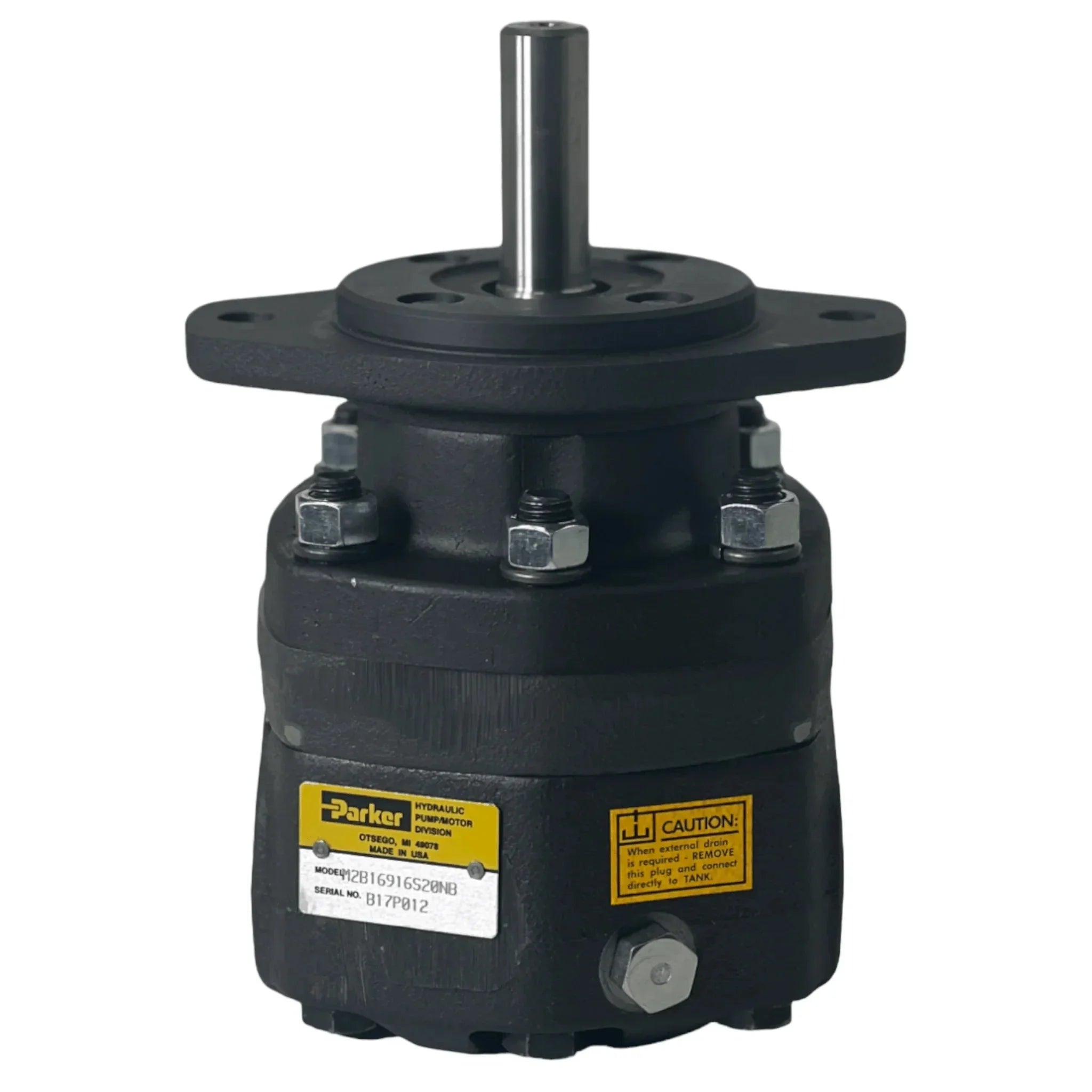 M2B16916S20Nb Genuine Parker High Speed Hydraulic Motor