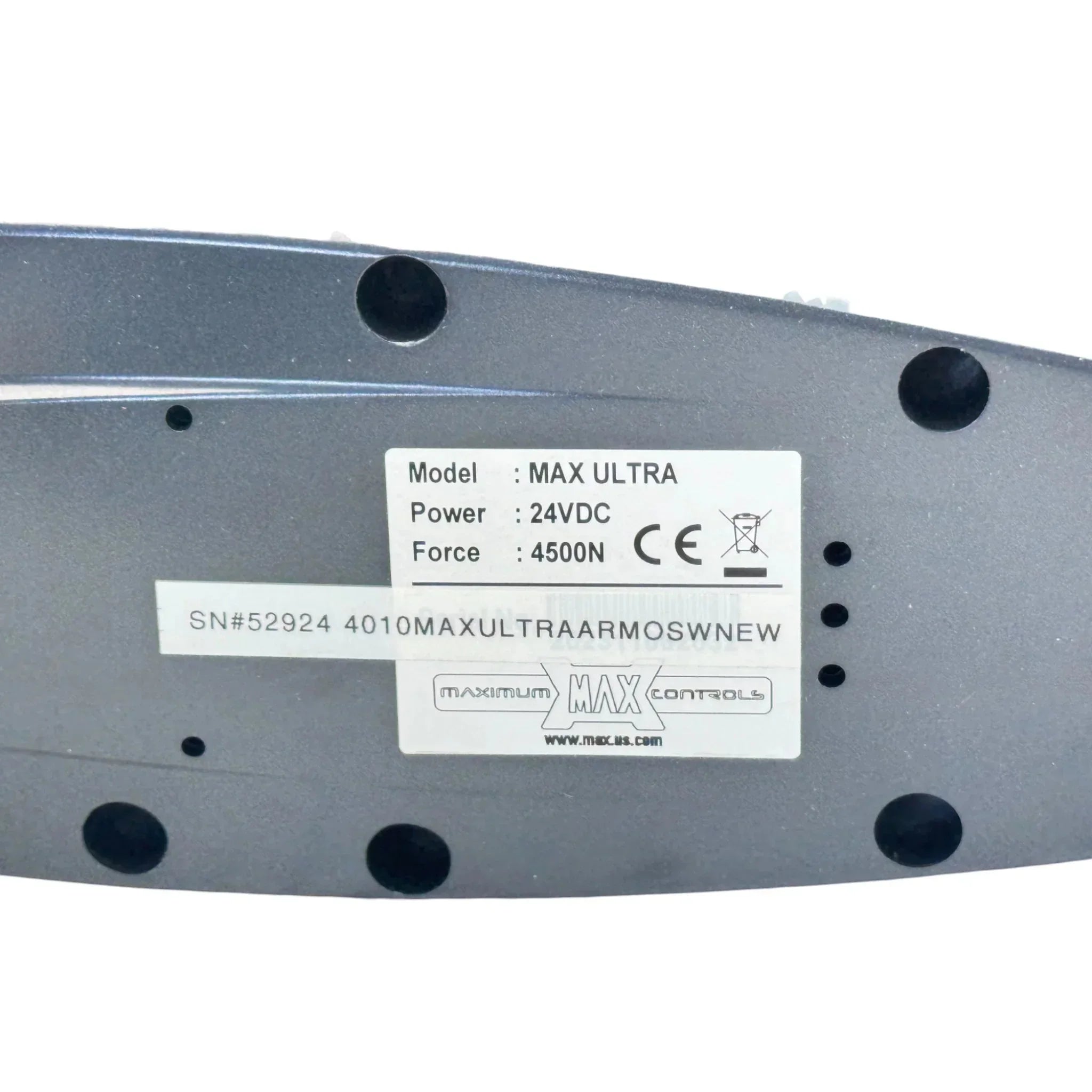 MAX ULTRA ARM Maximum Heavy Duty Linear Actuator 24VDC