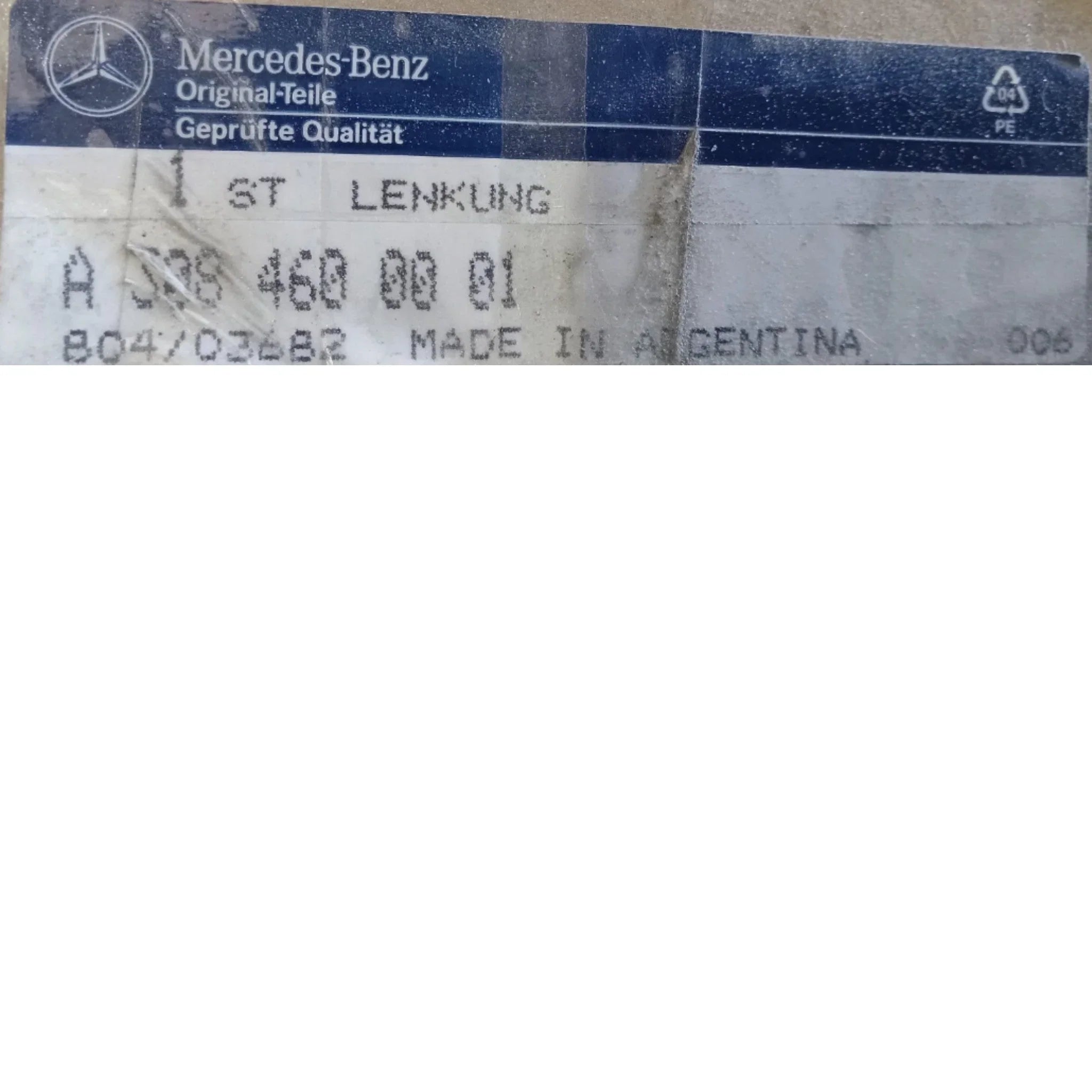 Mercedes Benz 3084510001 Steering Box