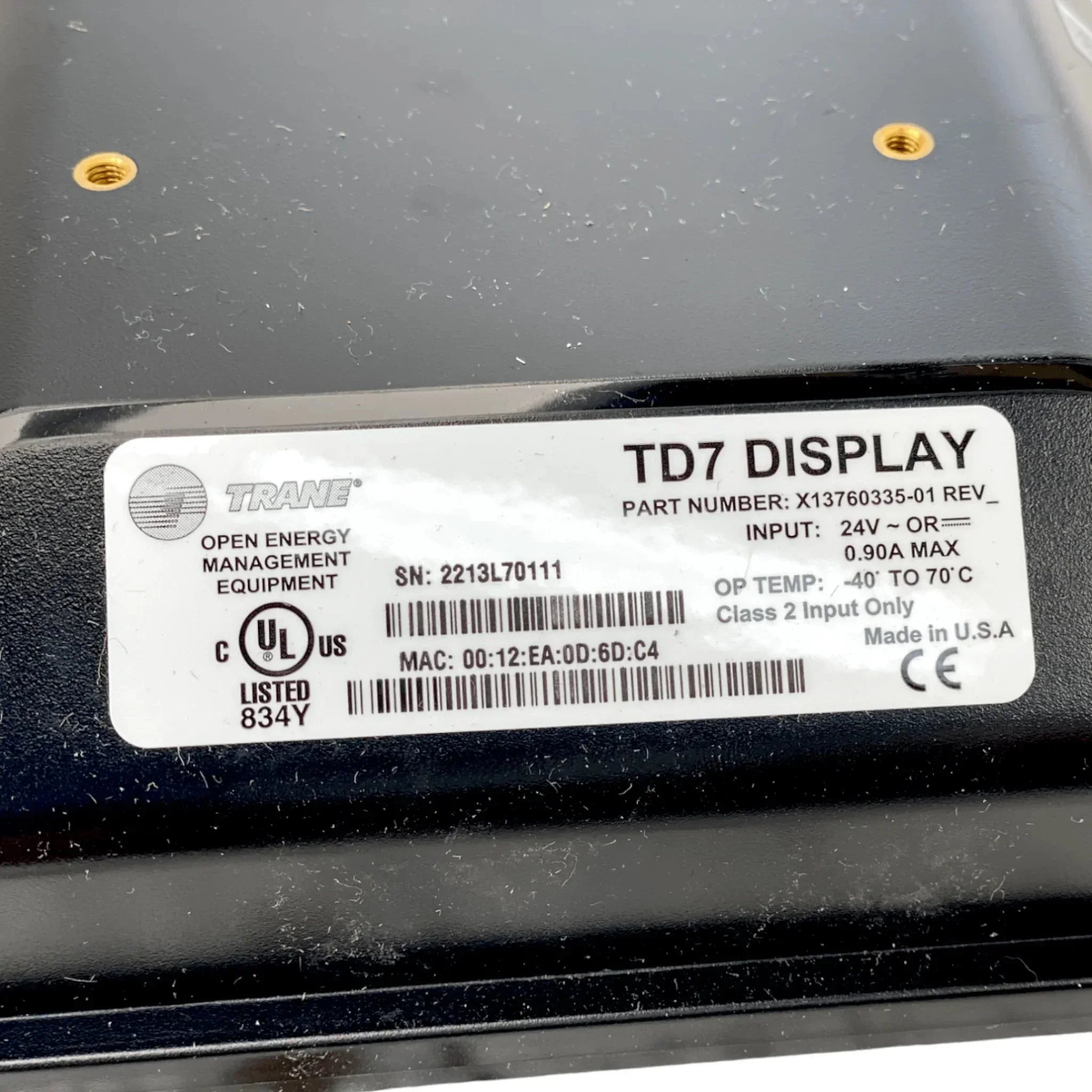 Mod02947 Oem Trane Td7 Display Module