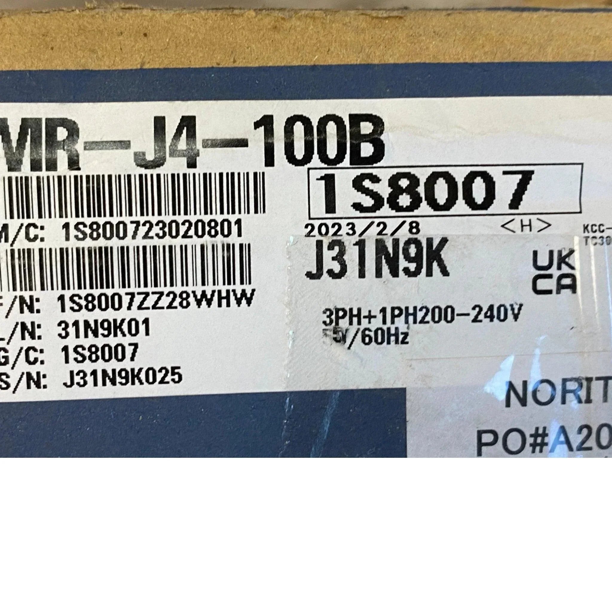 MRJ4100B Genuine Mitsubishi AC Servo Amplifier