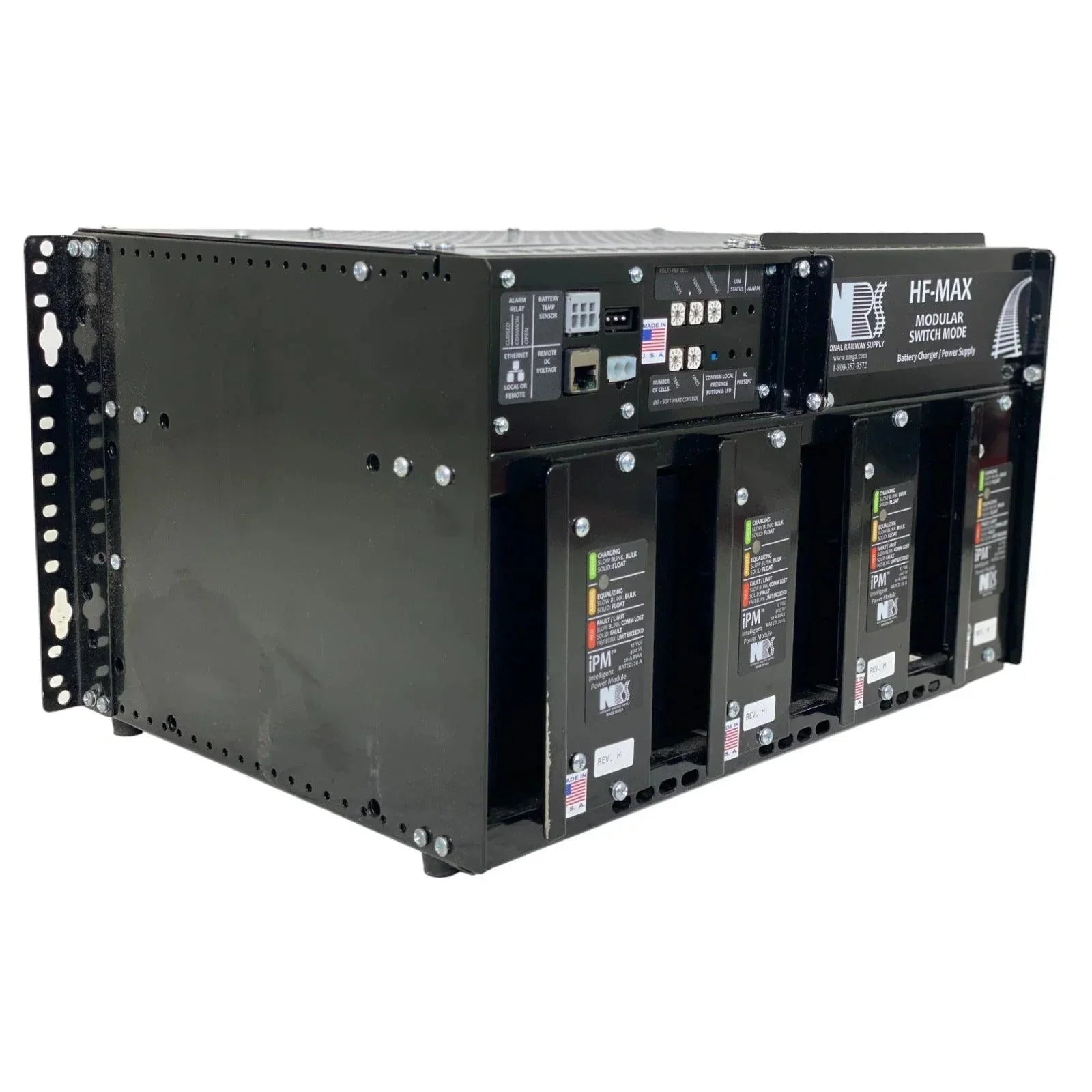 Nrs Hf-Max 4-Bay Battery Charger And Power Supply