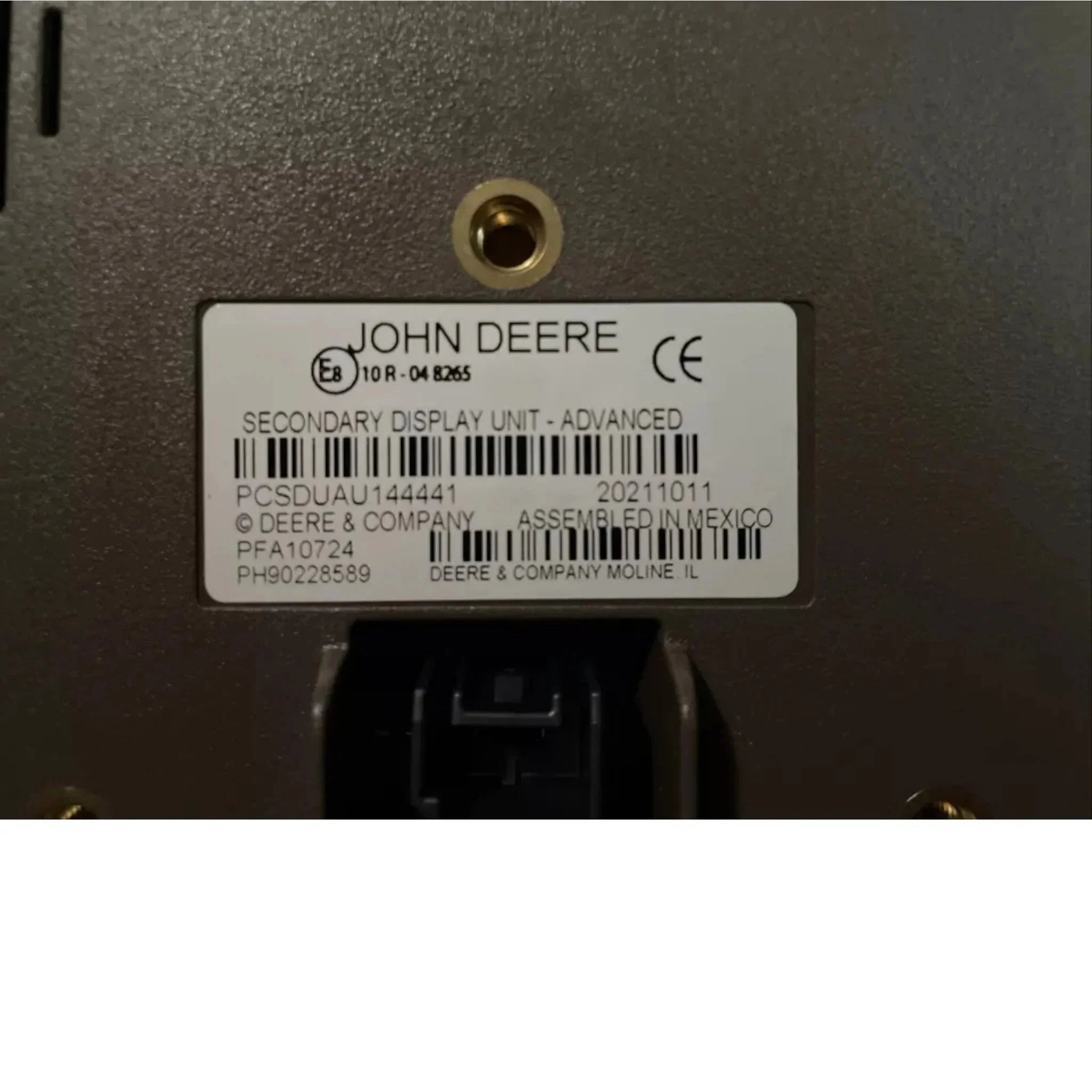 PFA10724 John Deere Secondary Unit Display Module