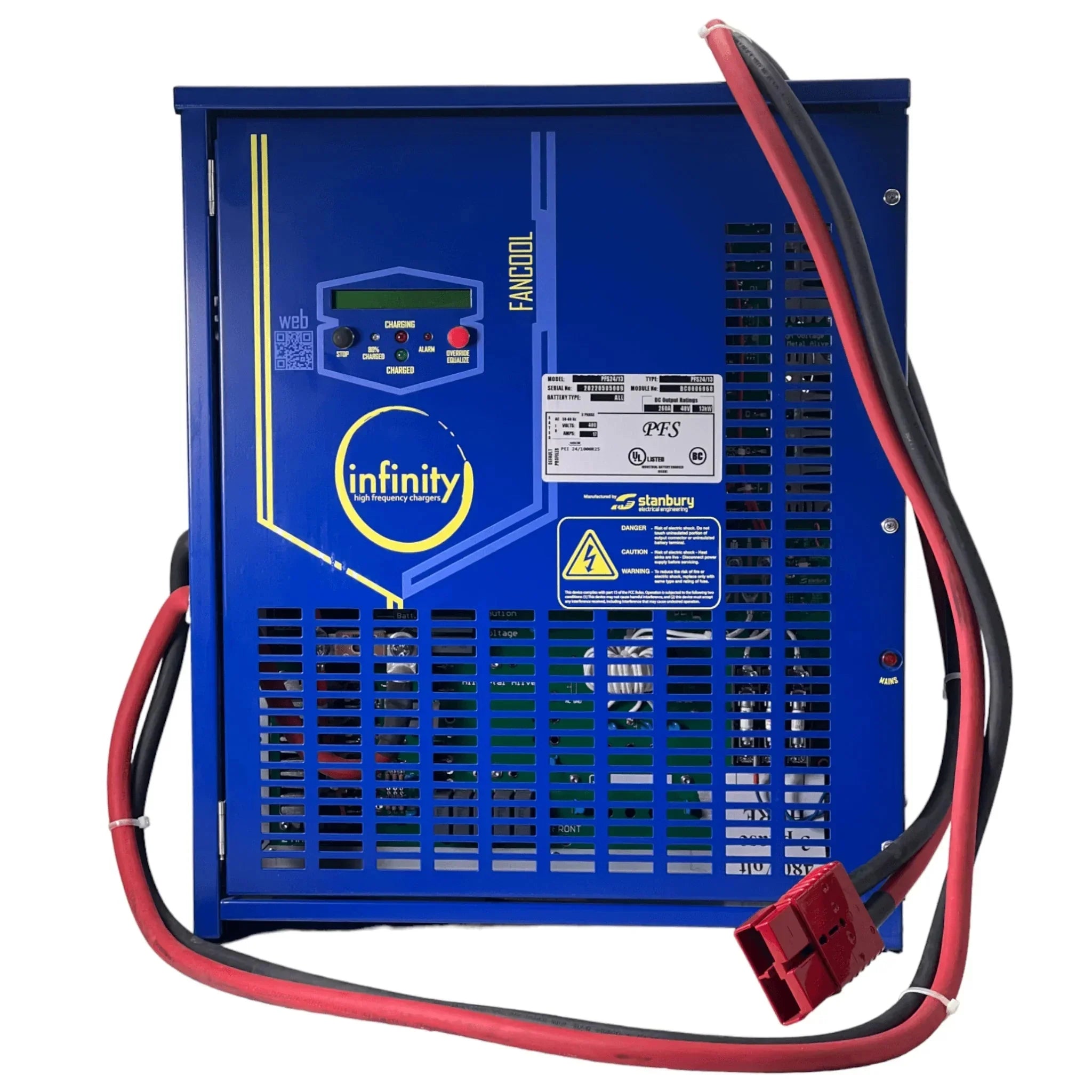 PFS24/13 Infinity High Frequency Battery Charger 480V 17A