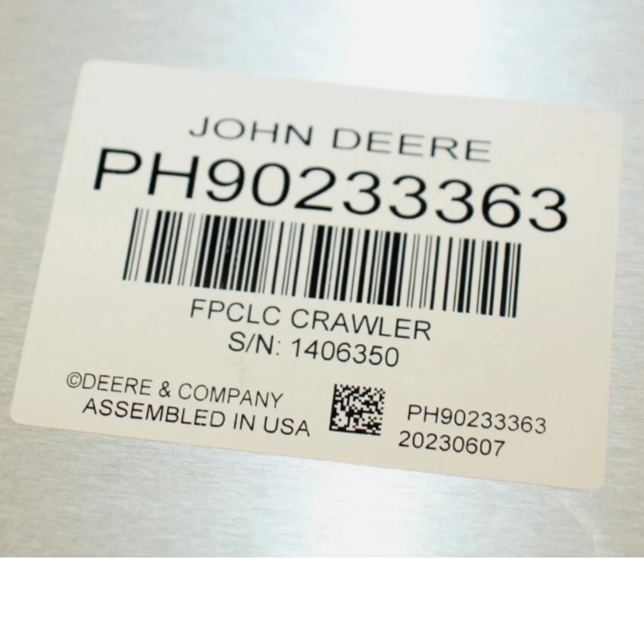 PH90233363 John Deere Vehicle Controller