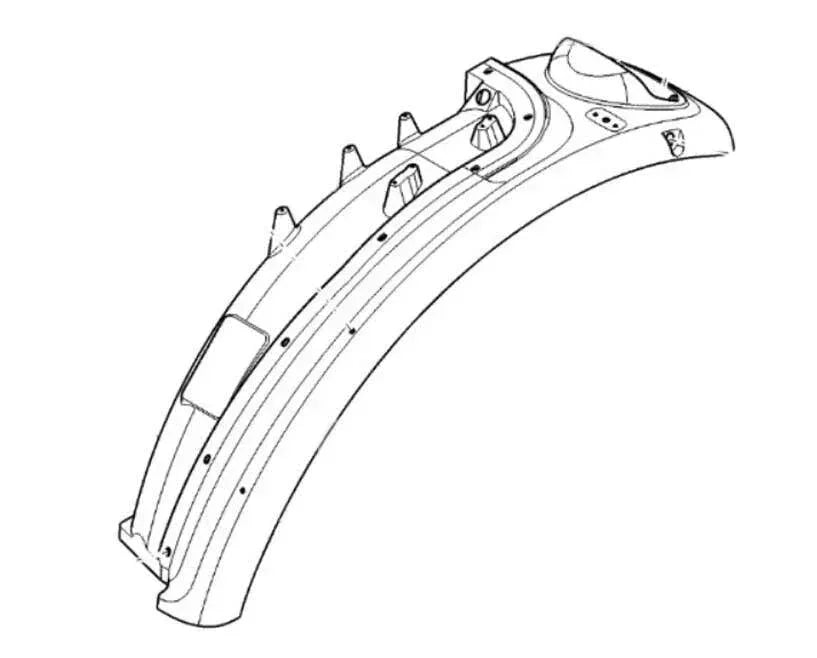R267251 Genuine John Deere Left Driver Side Fender