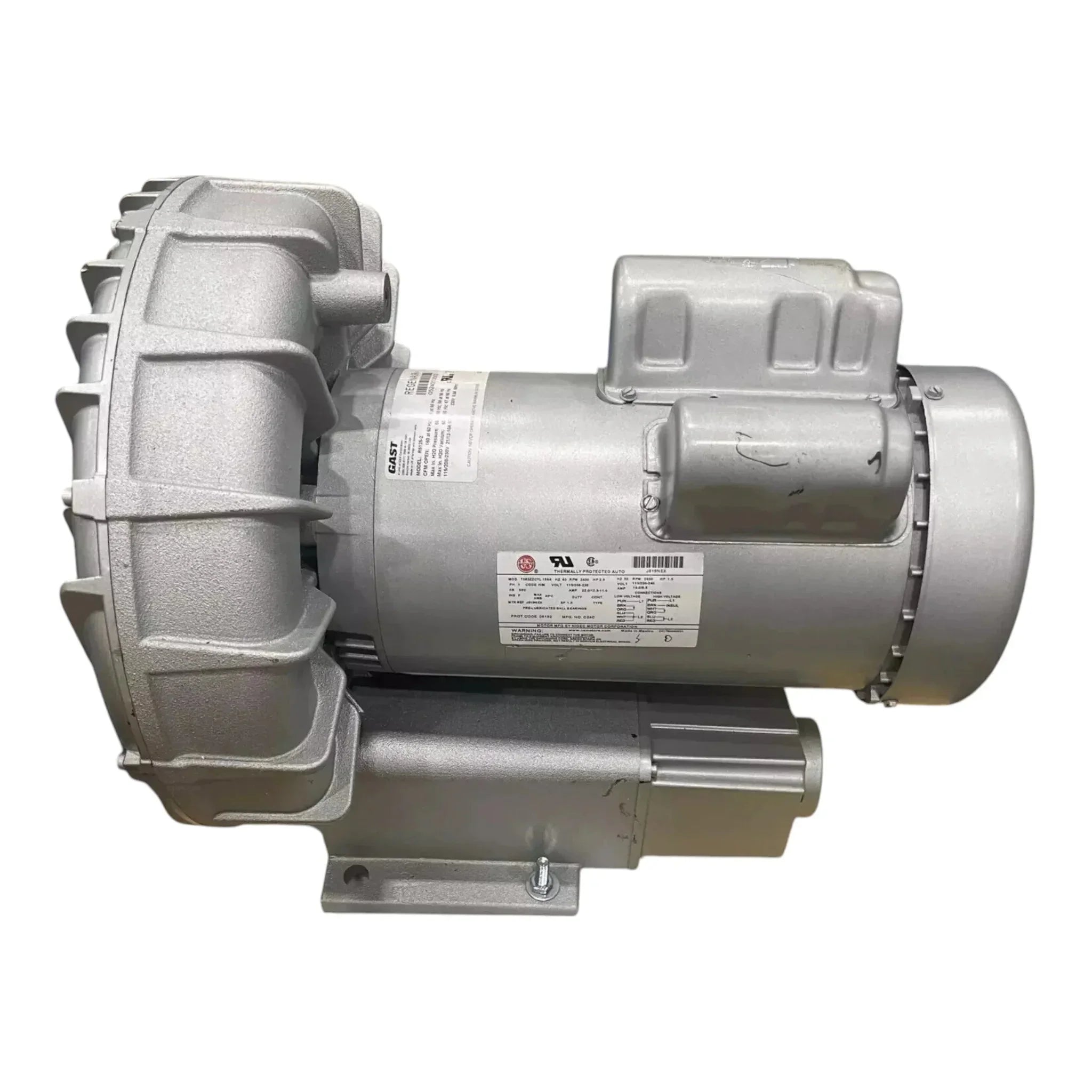 R5125-2 Gast Regenerative Blower 115/208-230 V