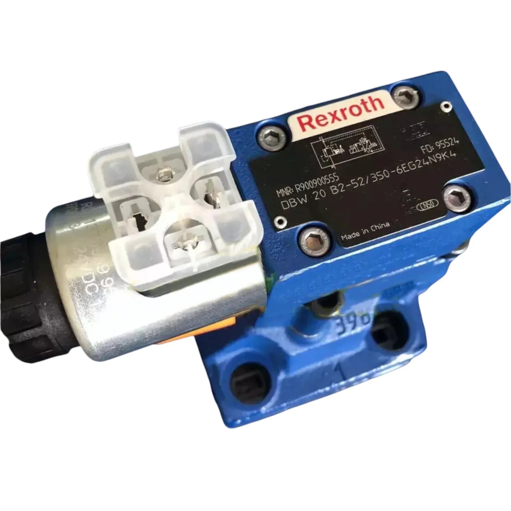 DBW 20B2-52/350-6EG24N9K4 Genuine Rexroth Pressure Relief Valve