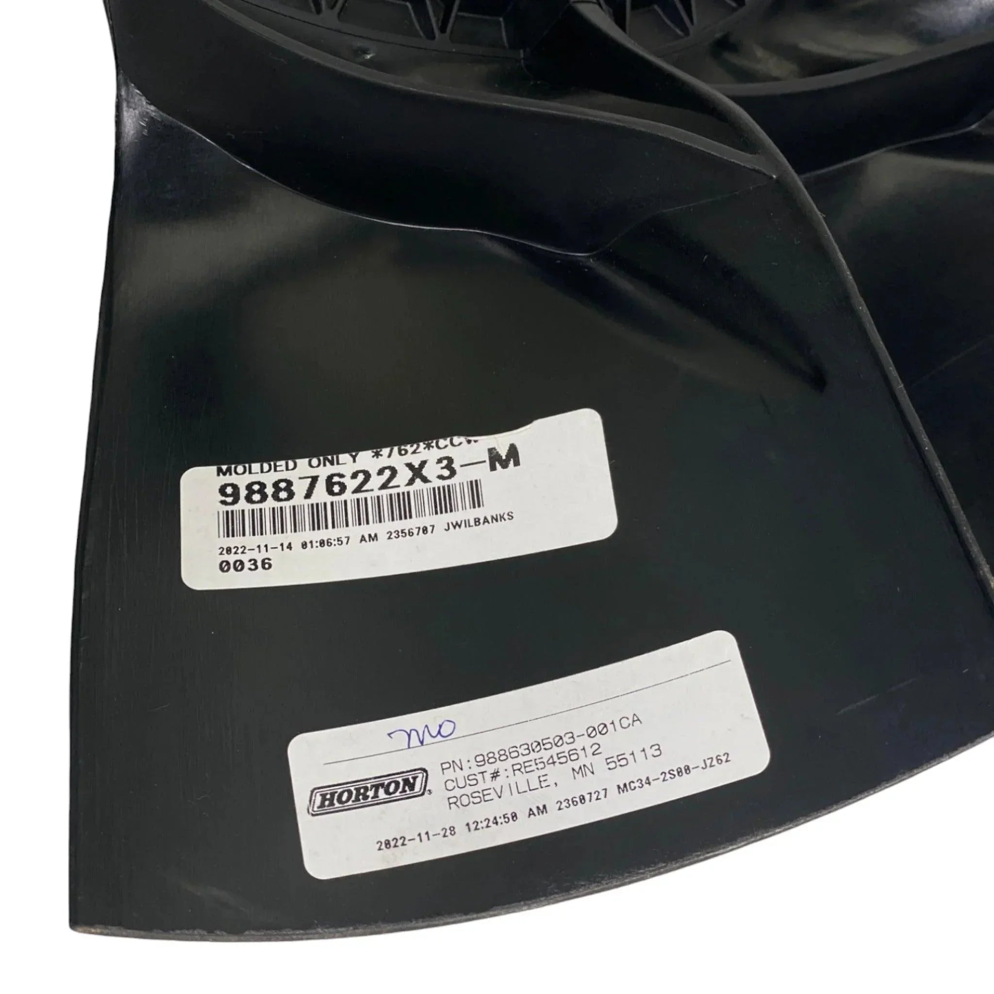 RE545612 Genuine John Deere Blower Fan