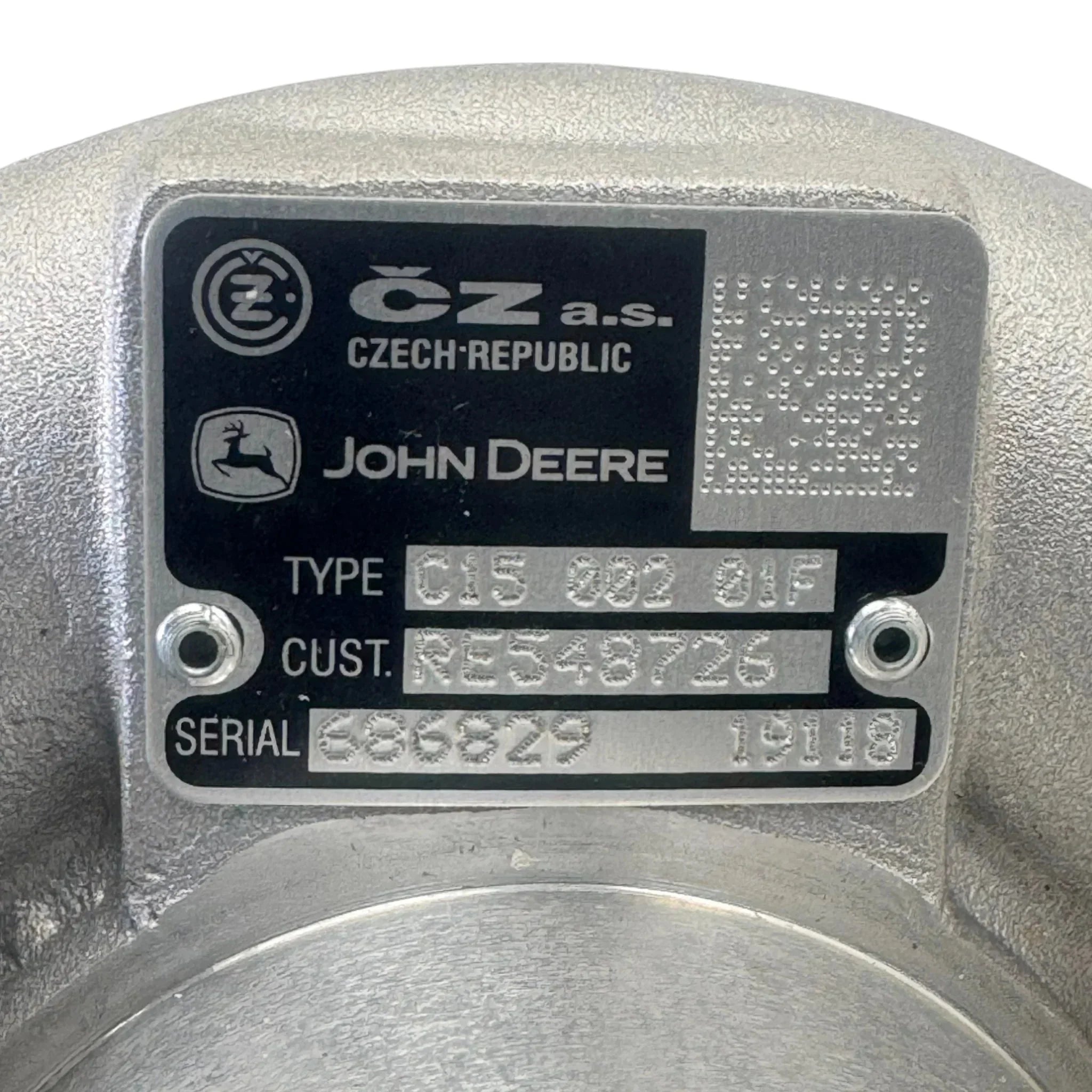 RE548726 Genuine John Deere Turbocharger