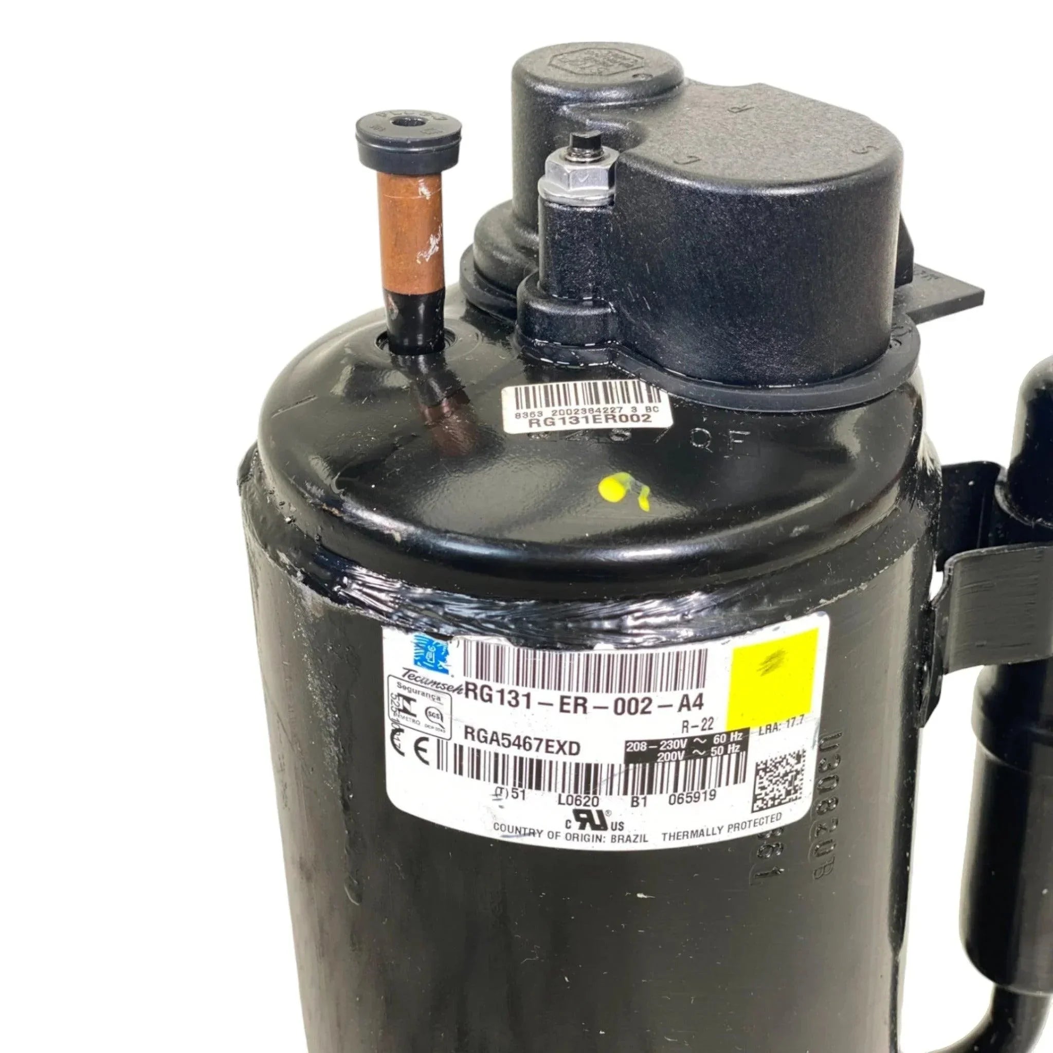 RGA5467EXD Trane COM7071 Tecumseh Rotary Compressor 208/230v 1ph