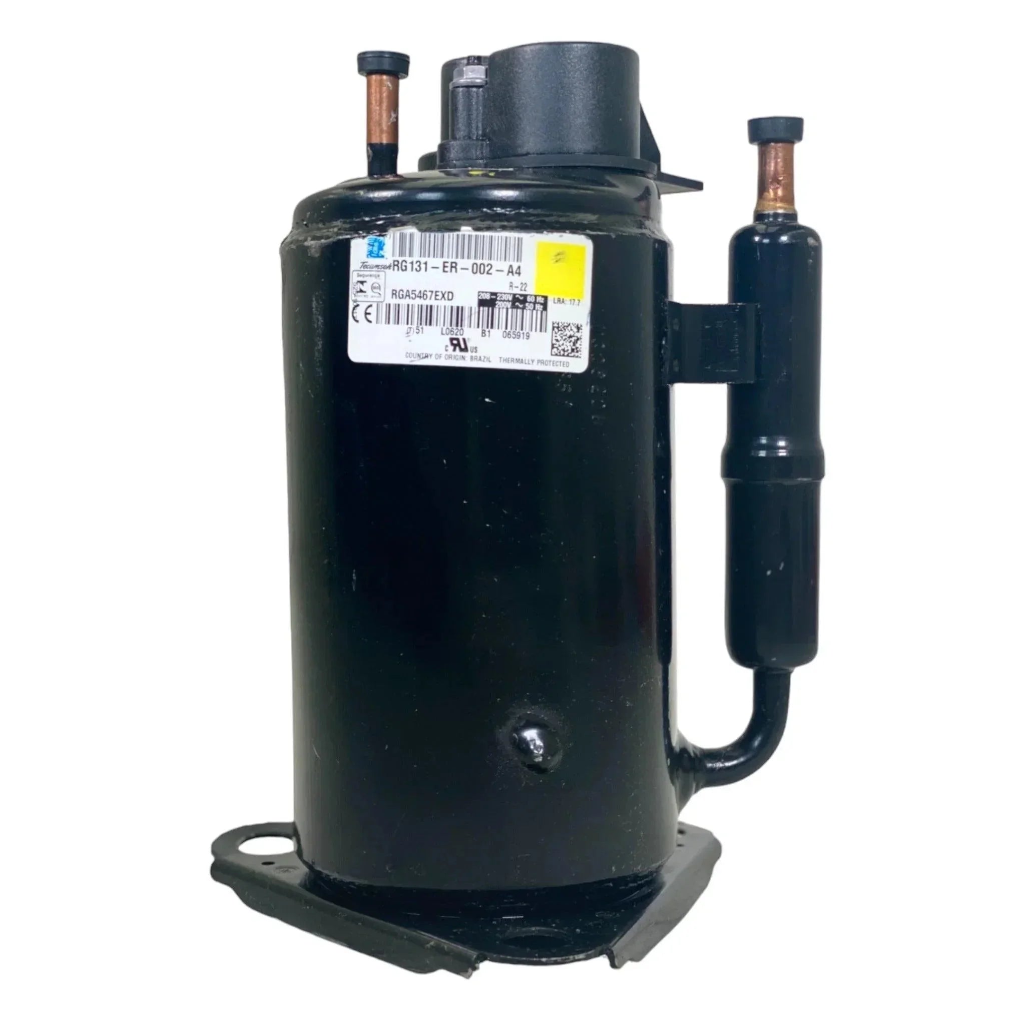 RGA5467EXD Trane COM7071 Tecumseh Rotary Compressor 208/230v 1ph