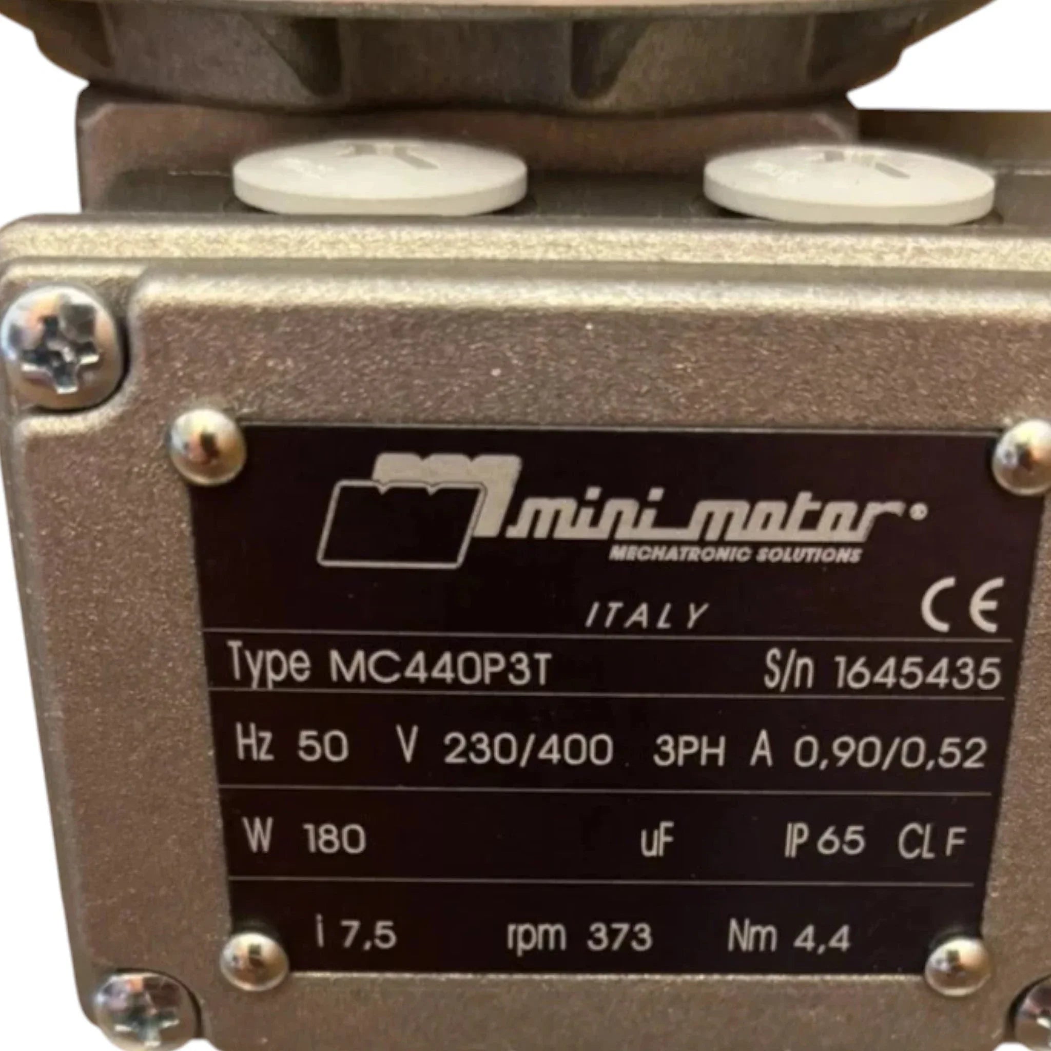 MC440P3T Mini Motor Gear Motor 230/400V