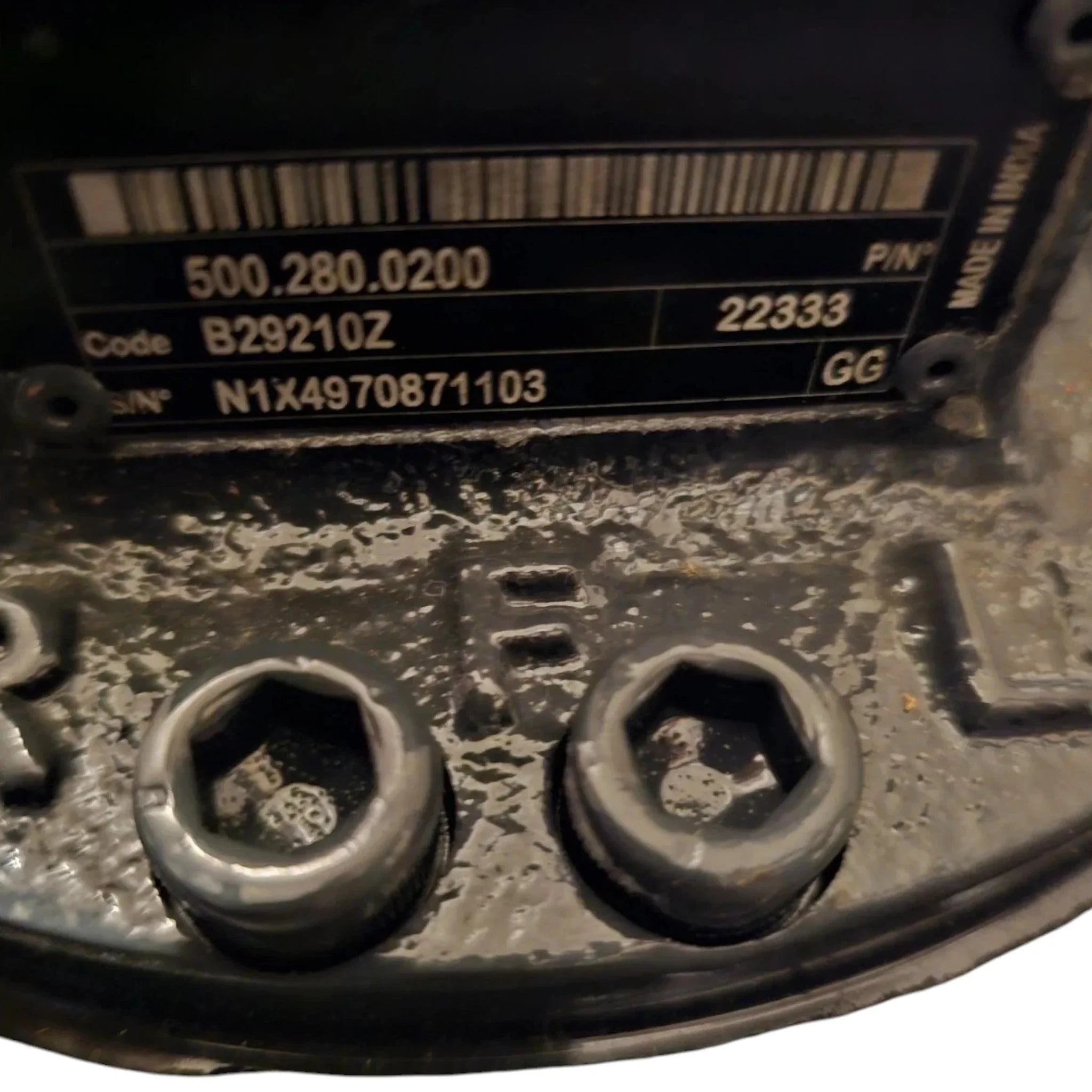 500.280.0200 Hiab Non Braked Wheel Motor