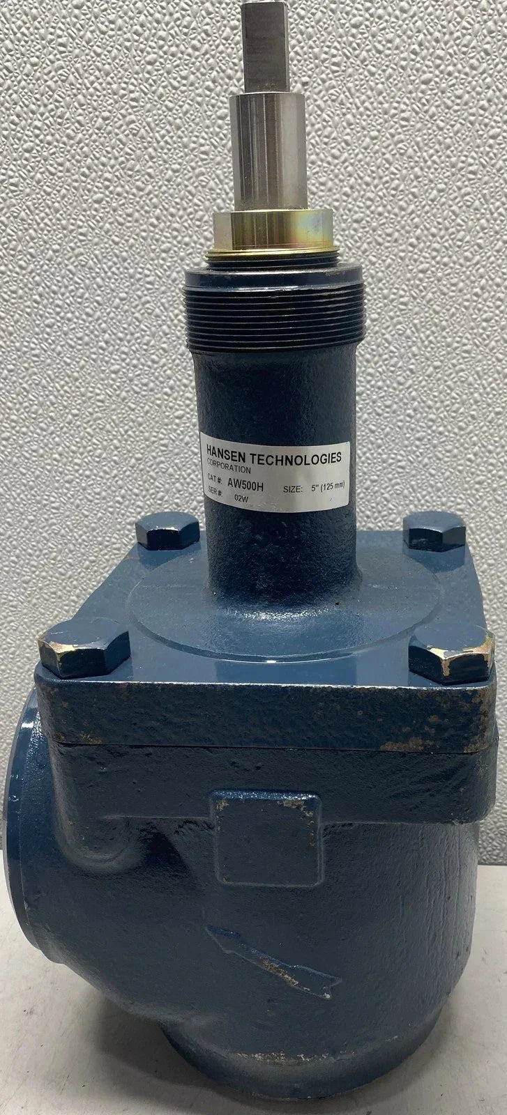 AW500H Hansen Ammonia Shut Off Valve Angle