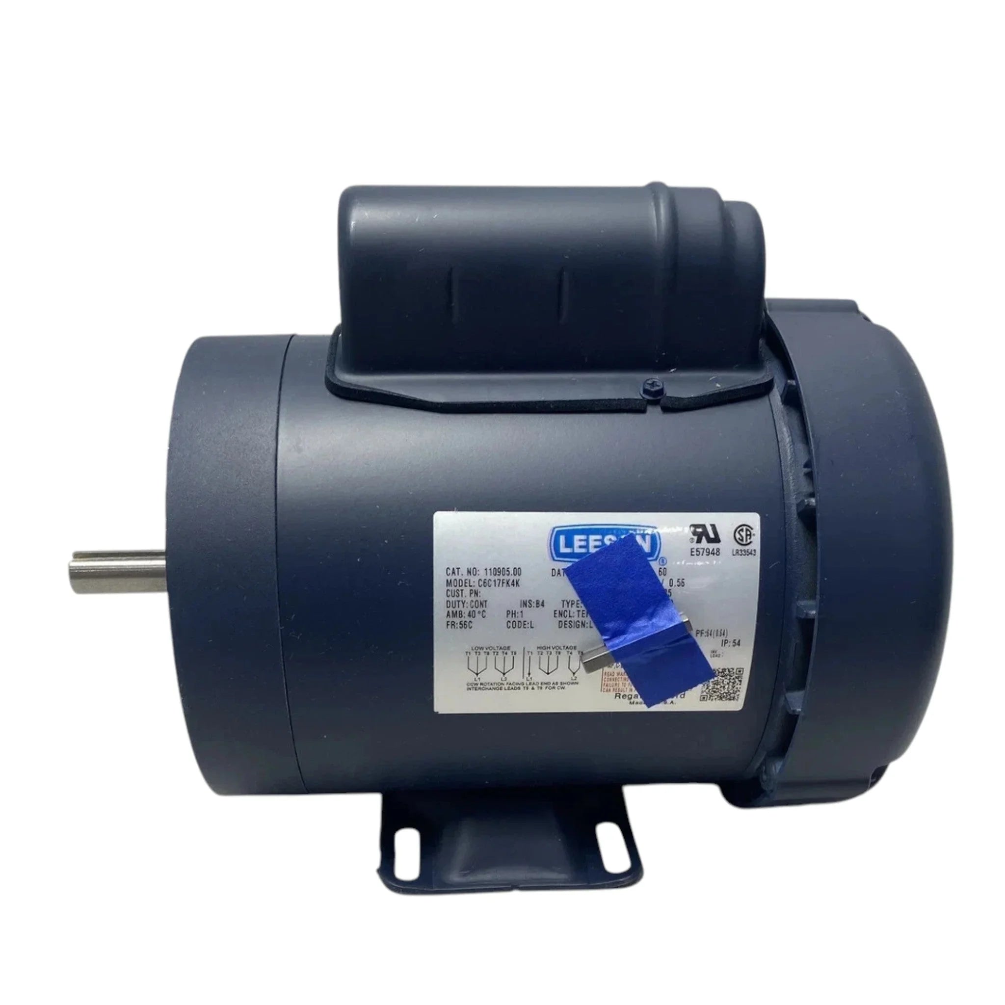 110905.00 Genuine Leeson General Purpose Motor 115/208-230V