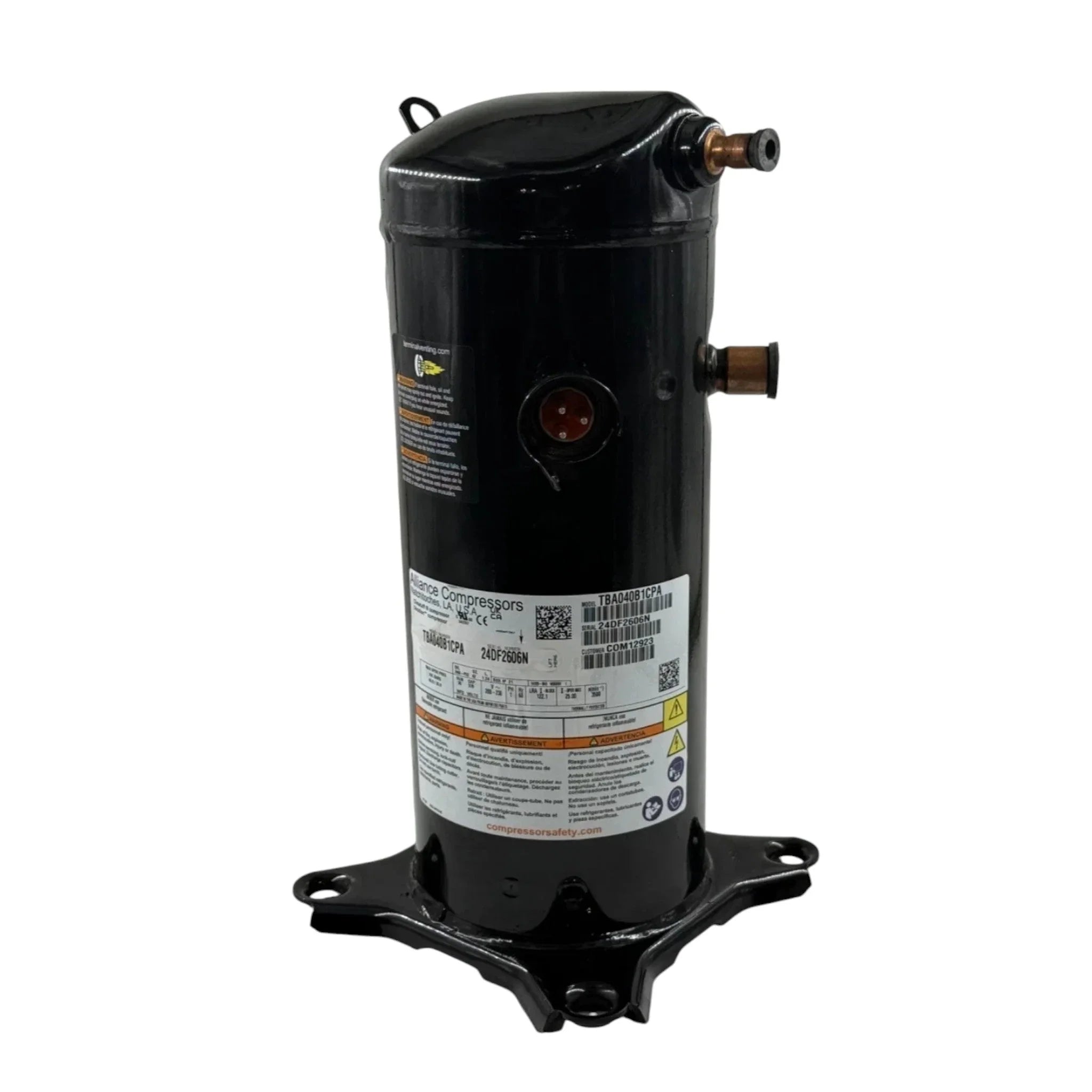 TBA040B1CPA Trane Compressor 208-230V