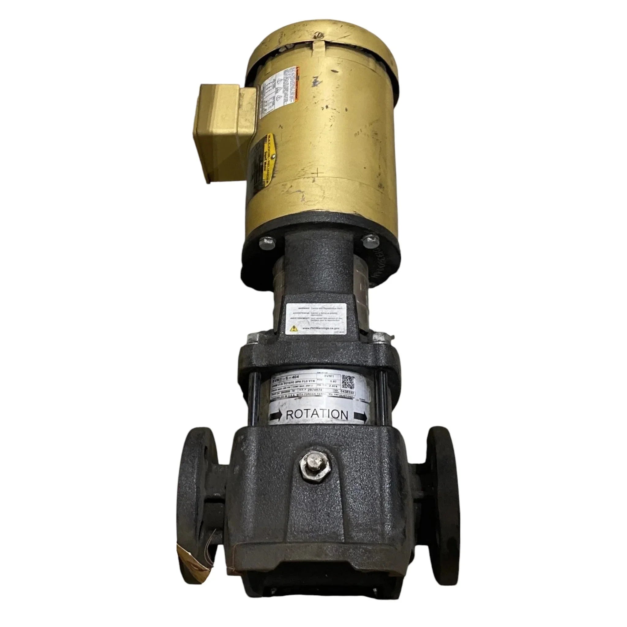 BVM1-5-404 Pentair Berkeley Vertical Multi-Stage Pump 208-230/460V