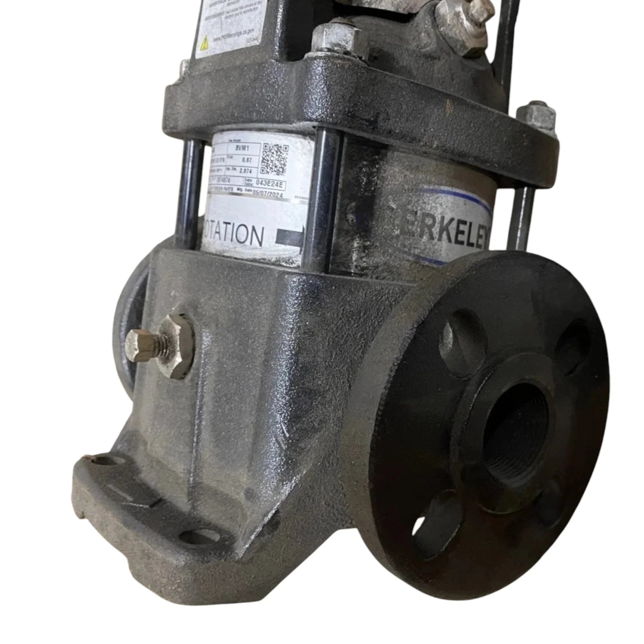 BVM1-5-404 Pentair Berkeley Vertical Multi-Stage Pump 208-230/460V