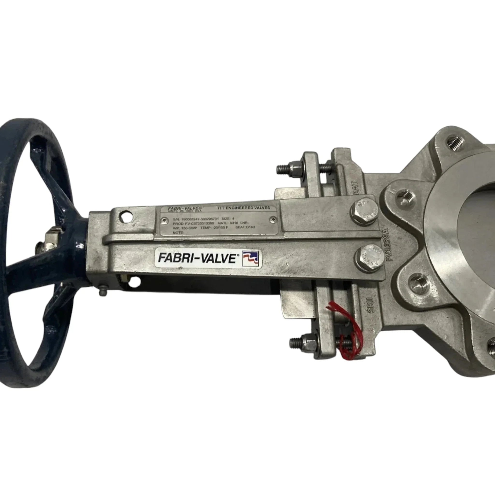 FV-C3720313300 Fabri-Valve Flanged Knife Gate Valve