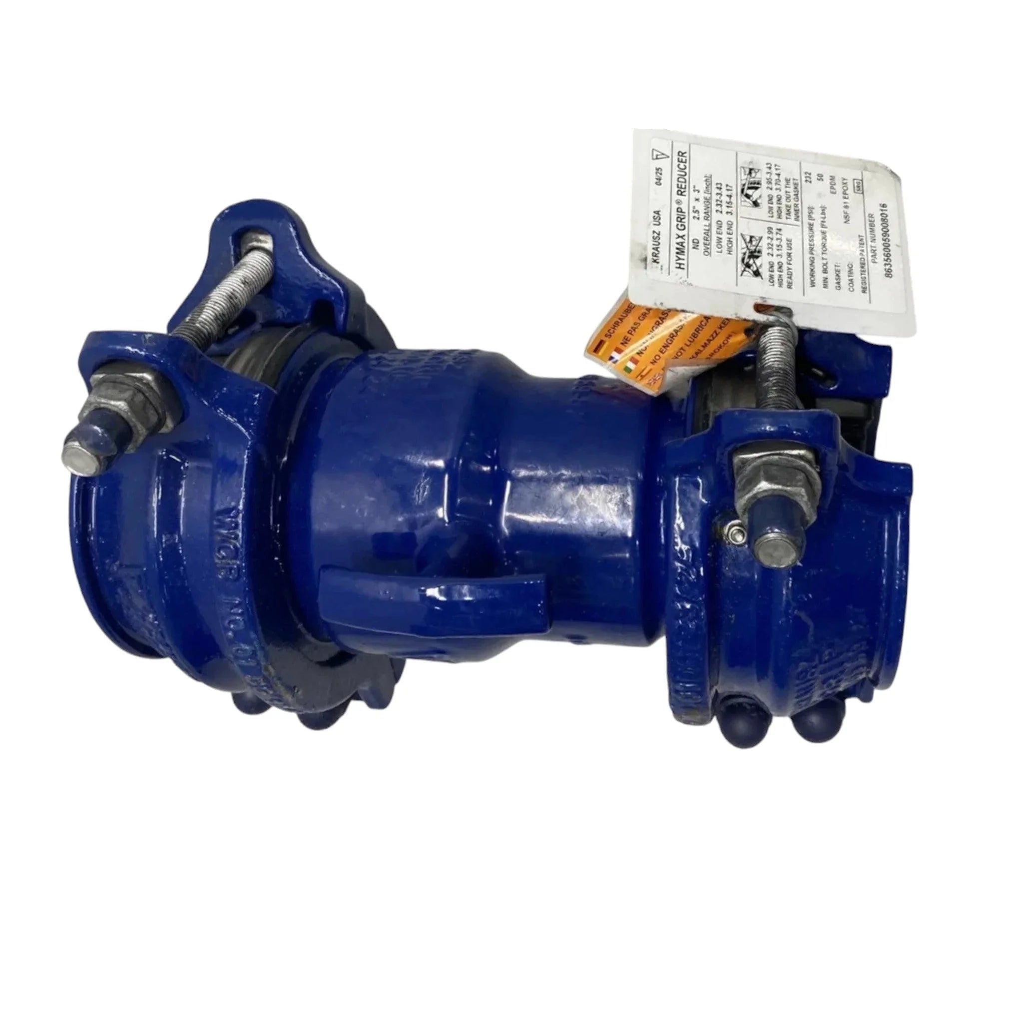 863560059008016 Hymax Grip Reducer Coupling