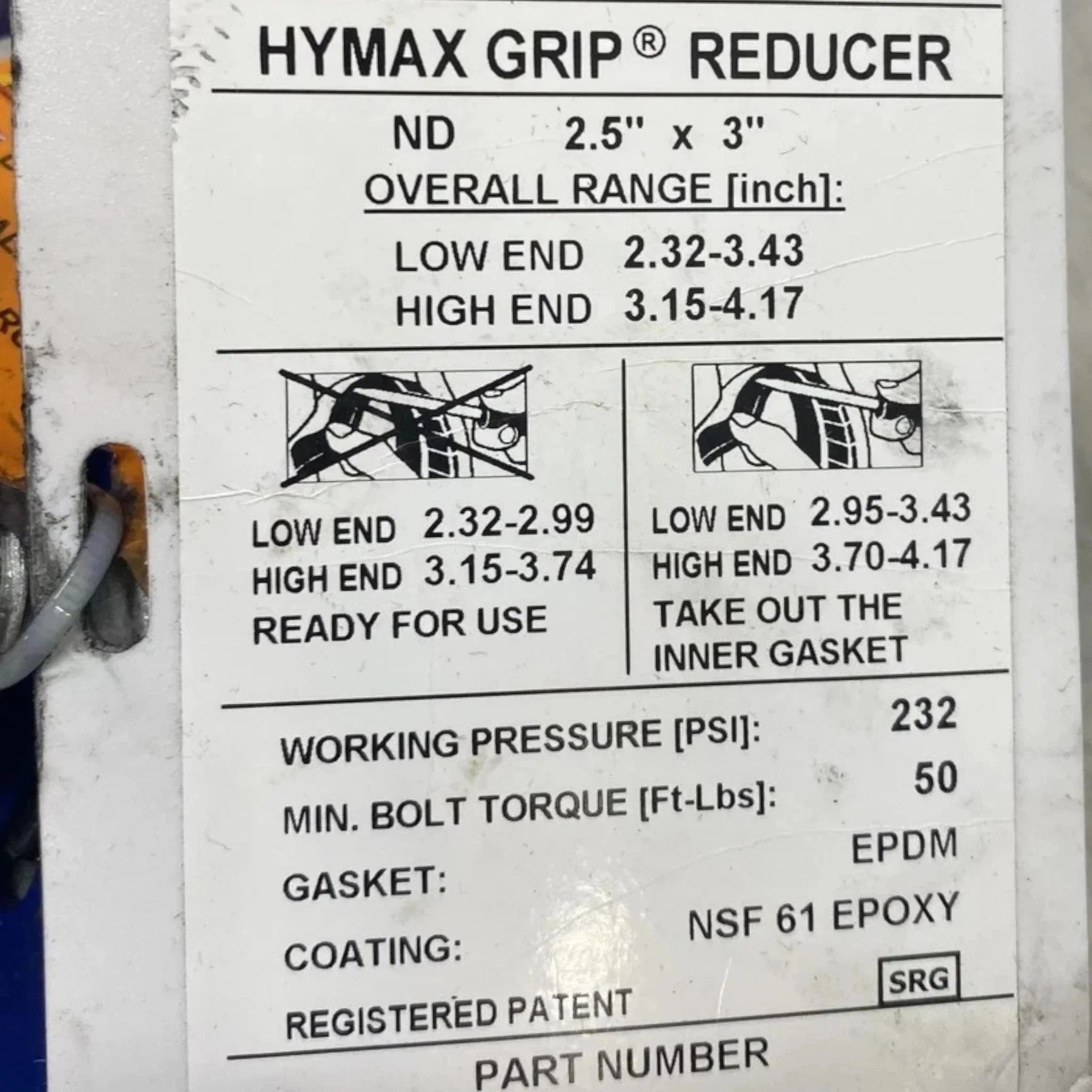 863560059008016 Hymax Grip Reducer Coupling