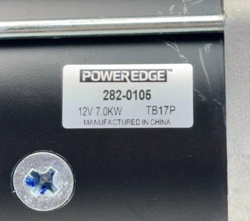 282-0105 Poweredge Starter Motor 12V