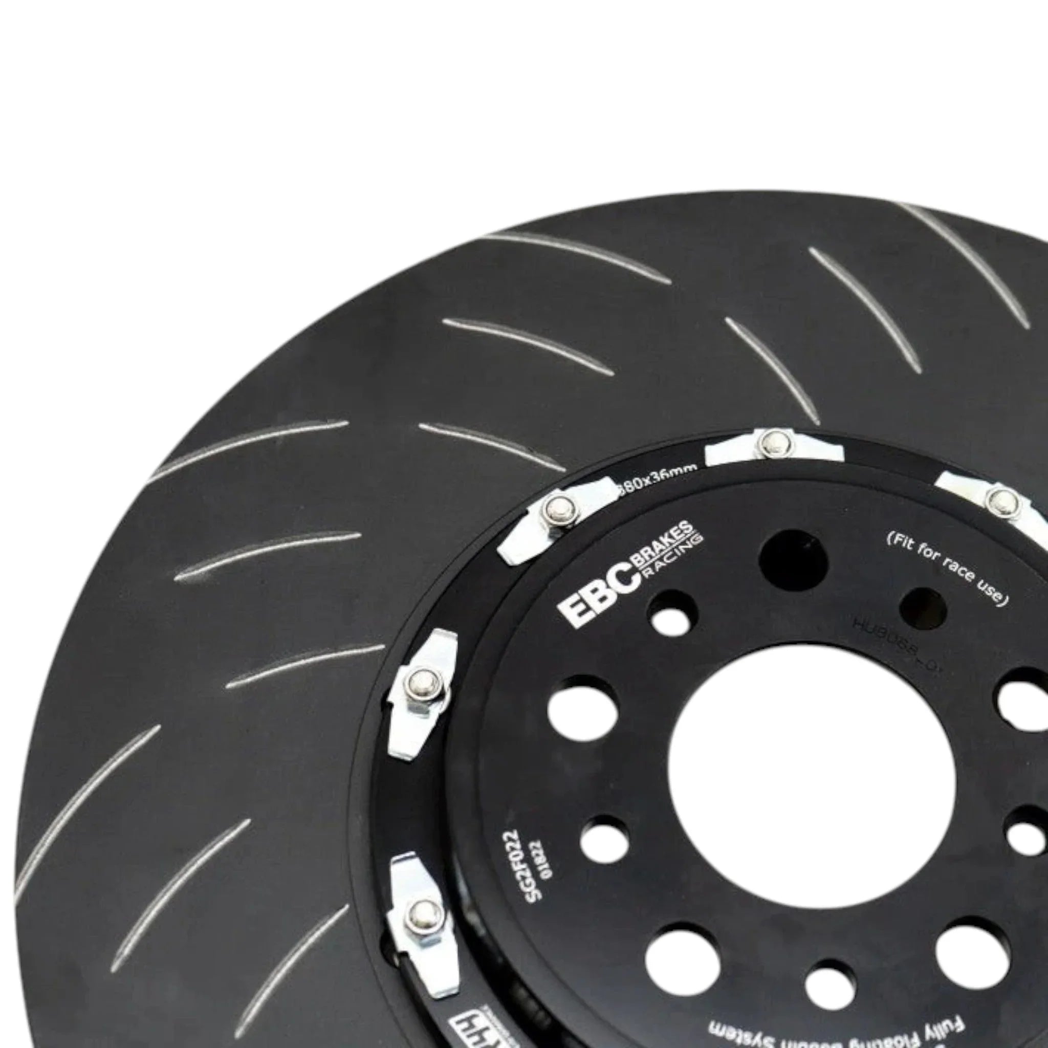 SG2F026 EBC Rear 2-Piece Slotted Brake Discs