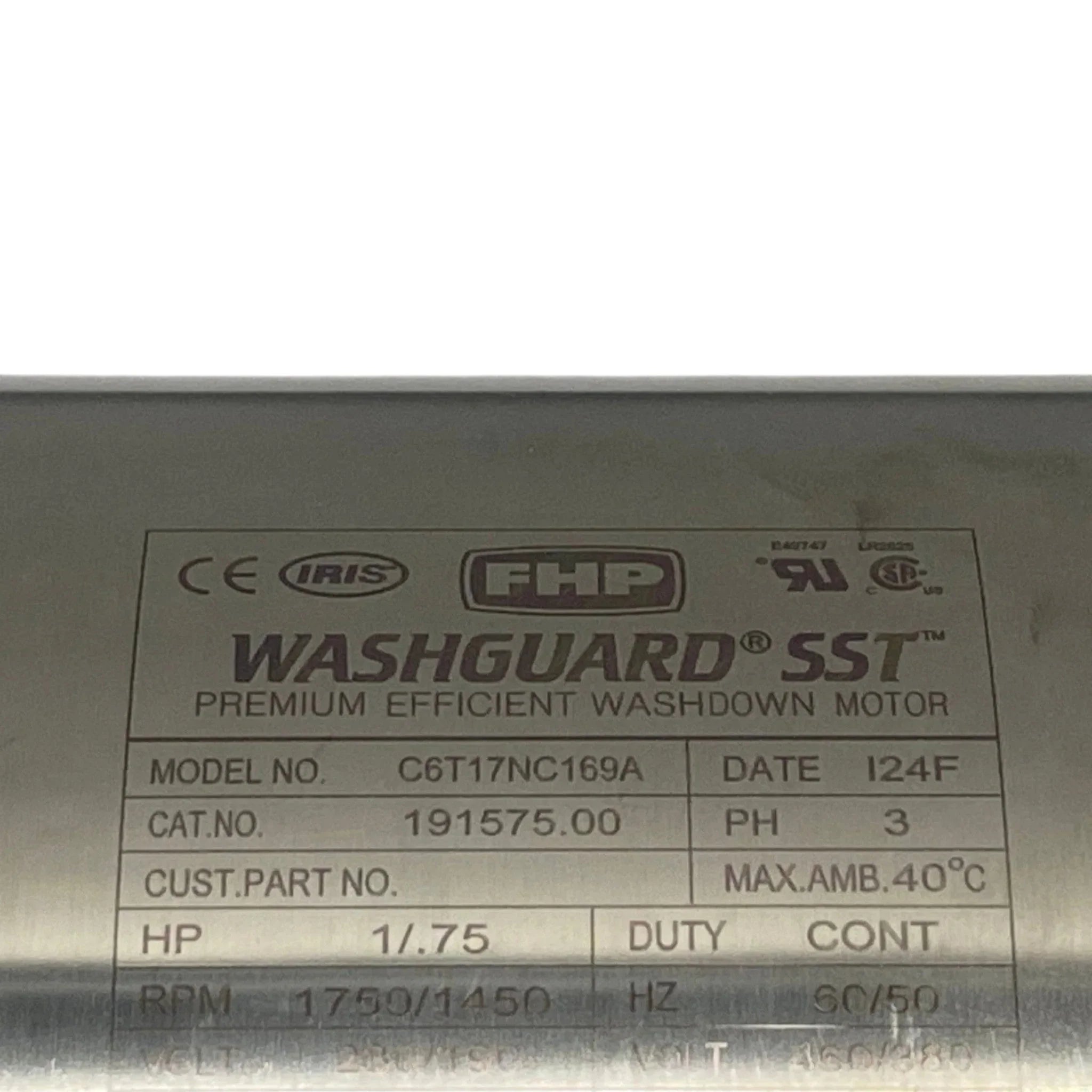 191575.00 Leeson Washguard Stainless Steel