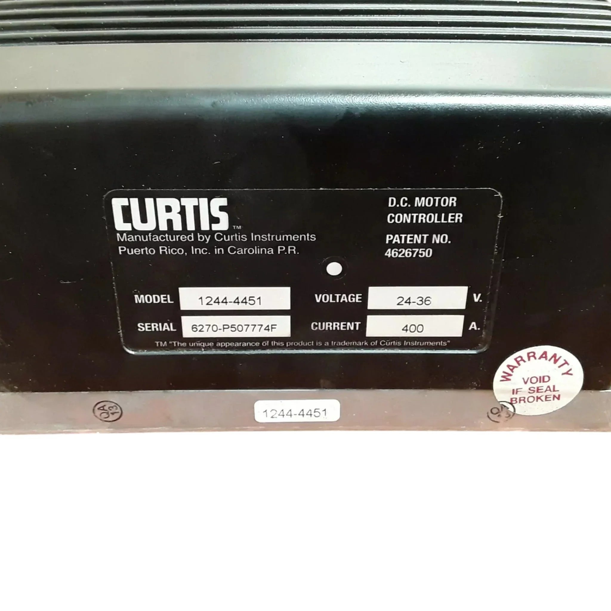 1244-4451 OEM Curtis Motor Controller