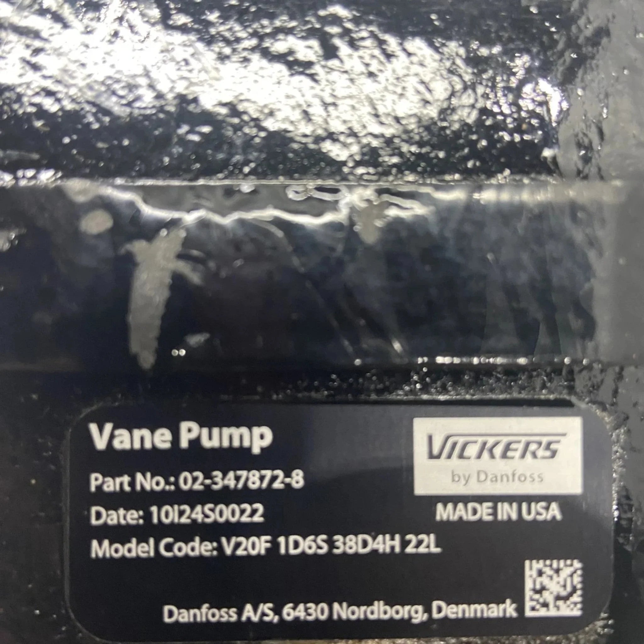 02-347872-8 Genuine Vickers Vane Pump
