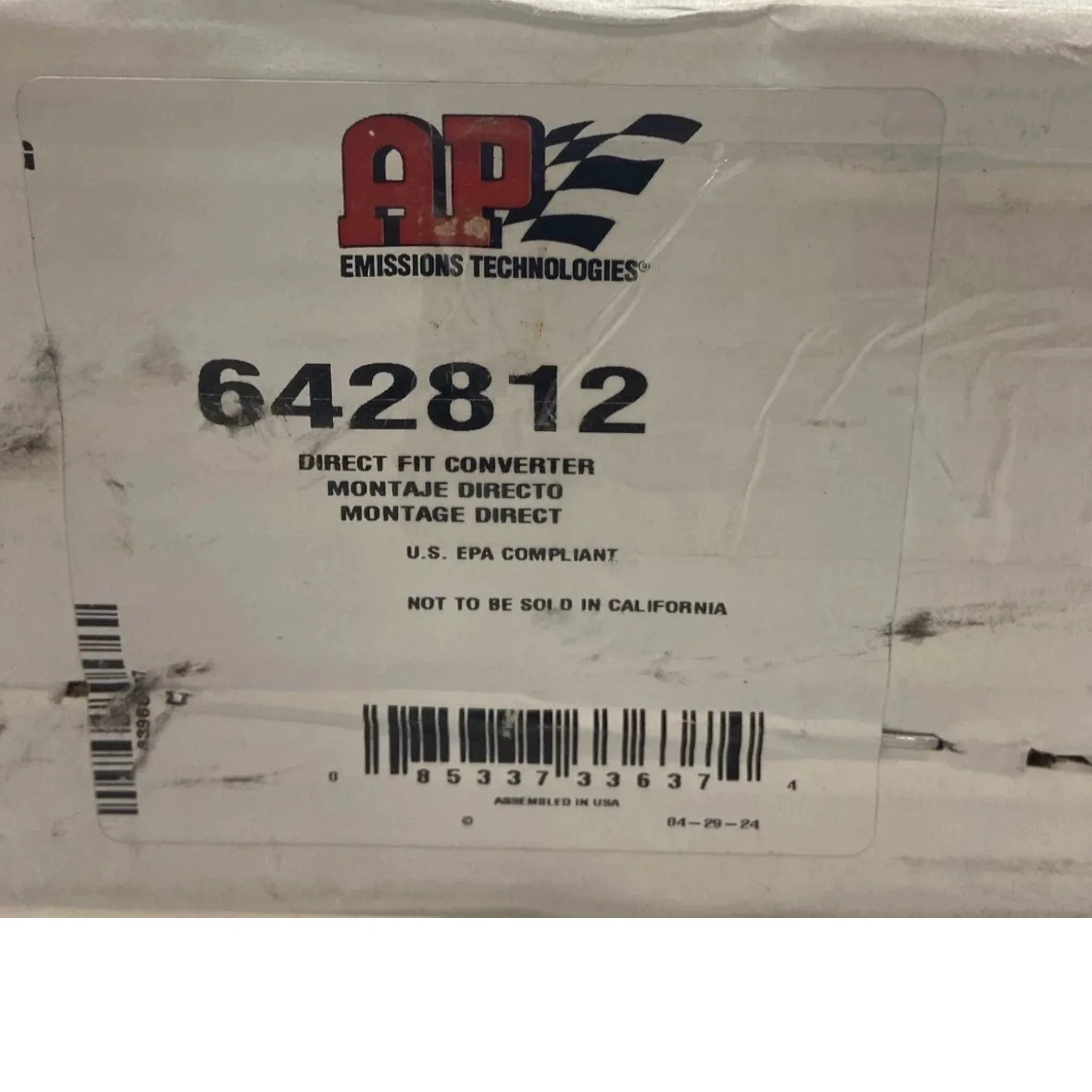 642812 AP Exhaust Catalytic Converter Assembly