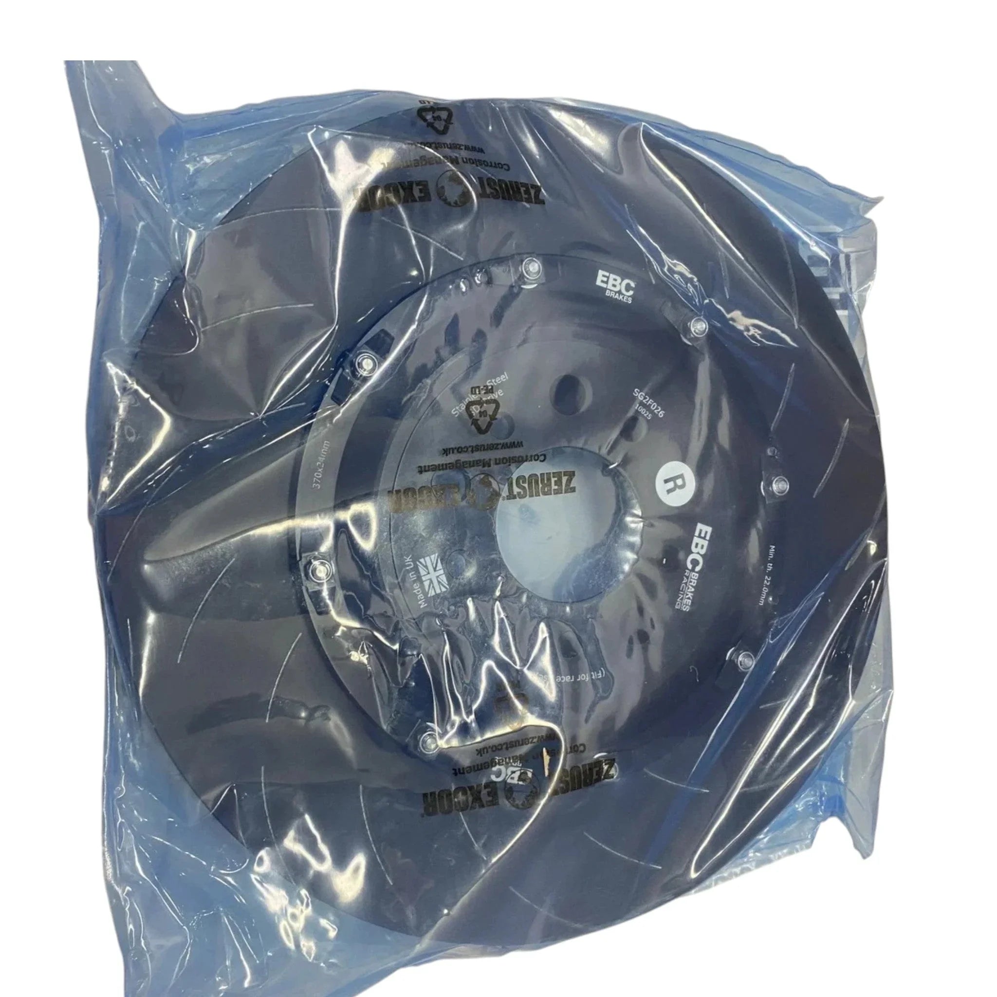 SG2F026 EBC Rear 2-Piece Slotted Brake Discs