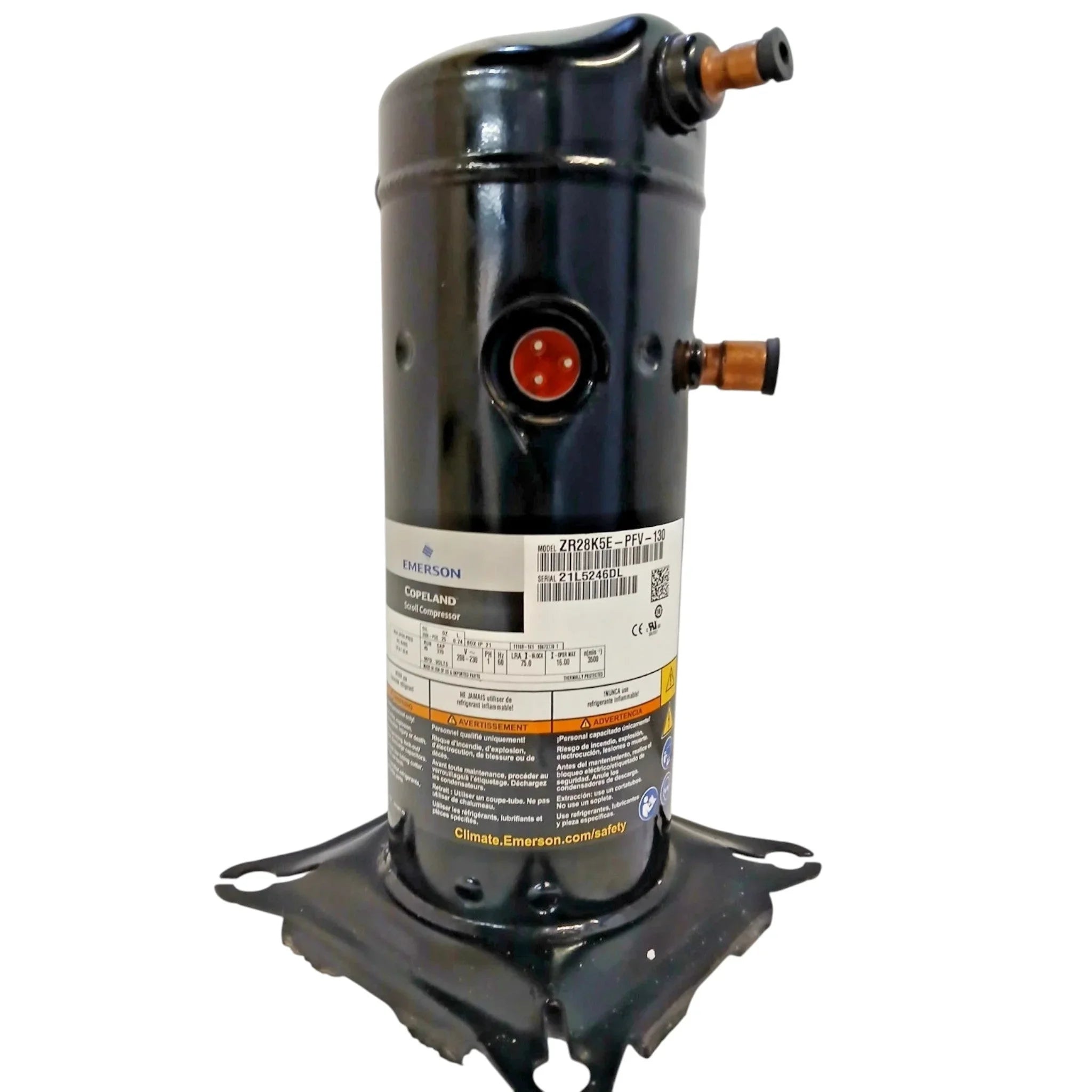 ZR28K5EPFV130 Copeland Scroll Compressor