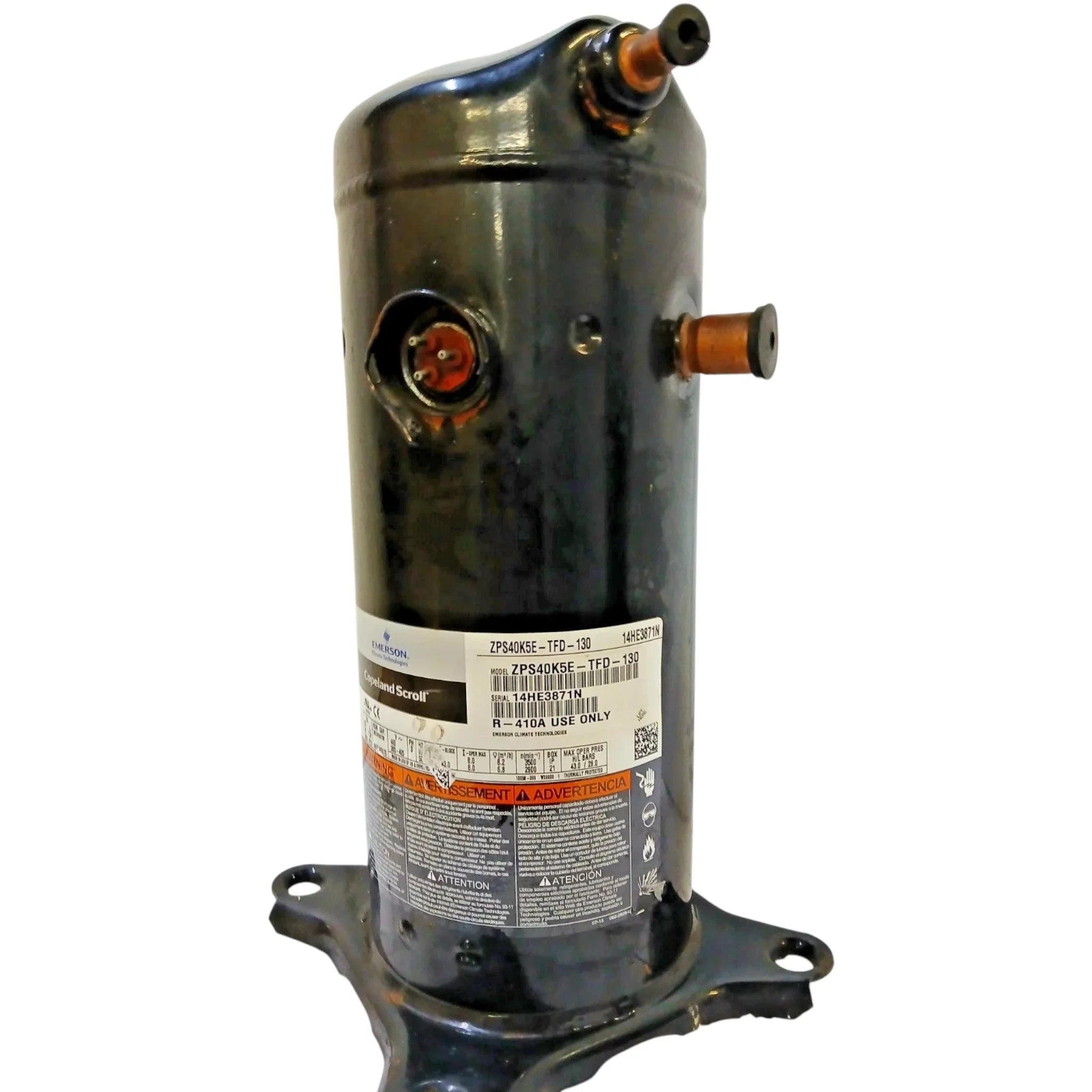 ZPS40K5ETFD130 Copeland Scroll Compressor
