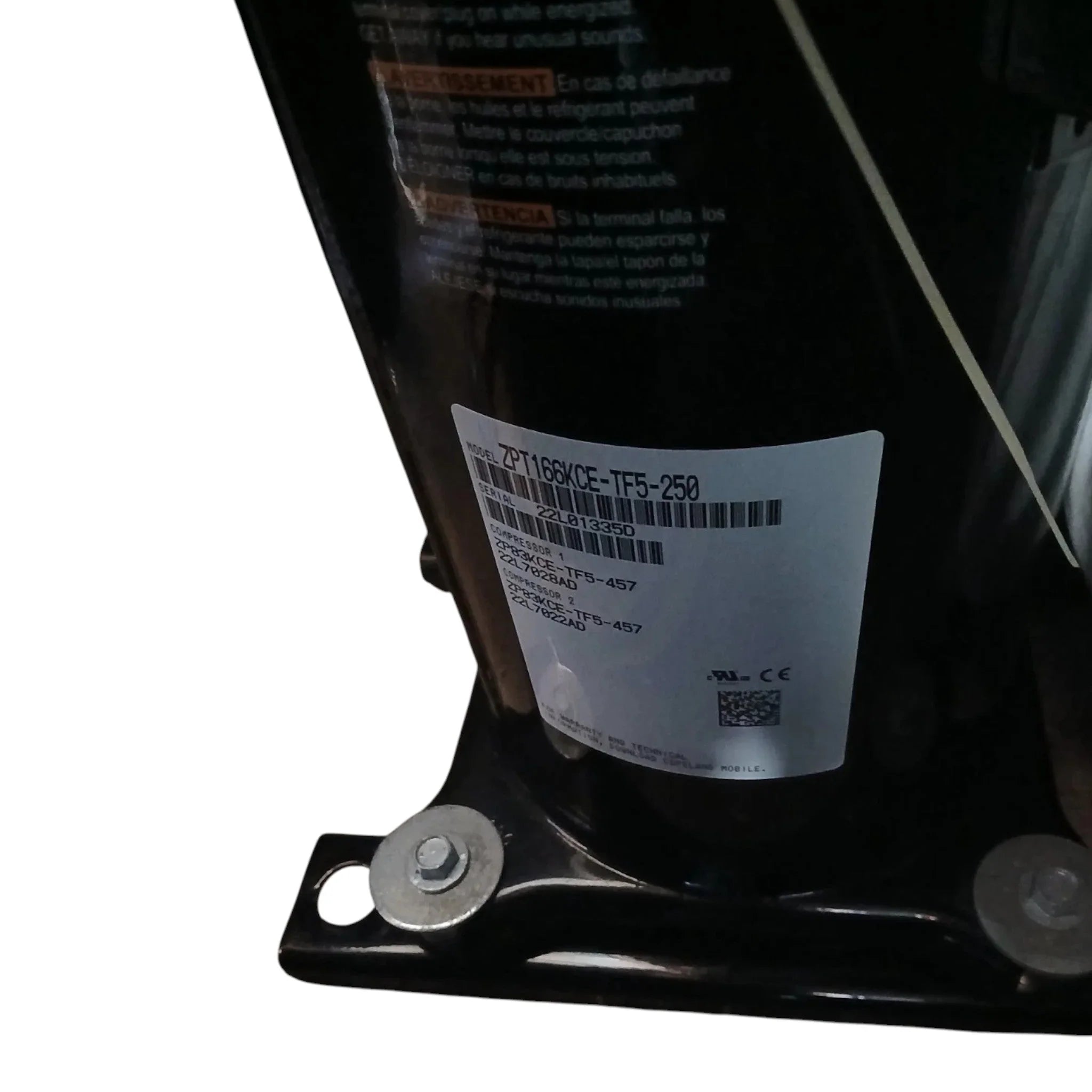 ZPT166KCETF5250 Genuine Copeland Scroll Compressor