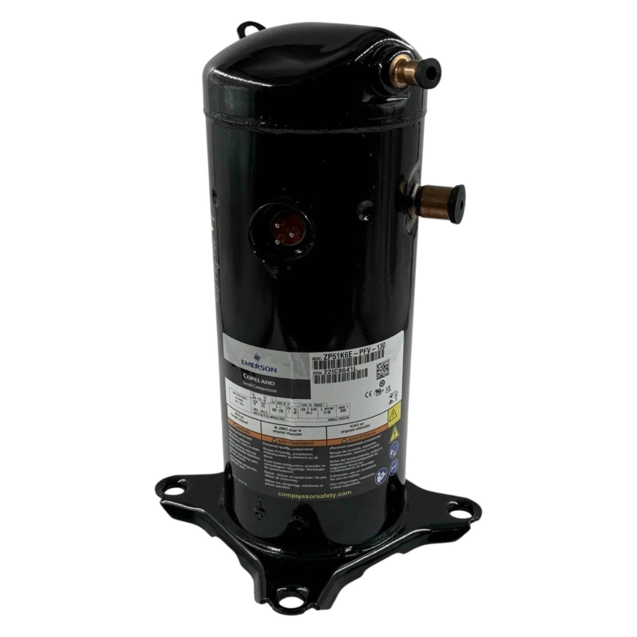 ZP51K6EPFV130 Copeland Scroll Compressor