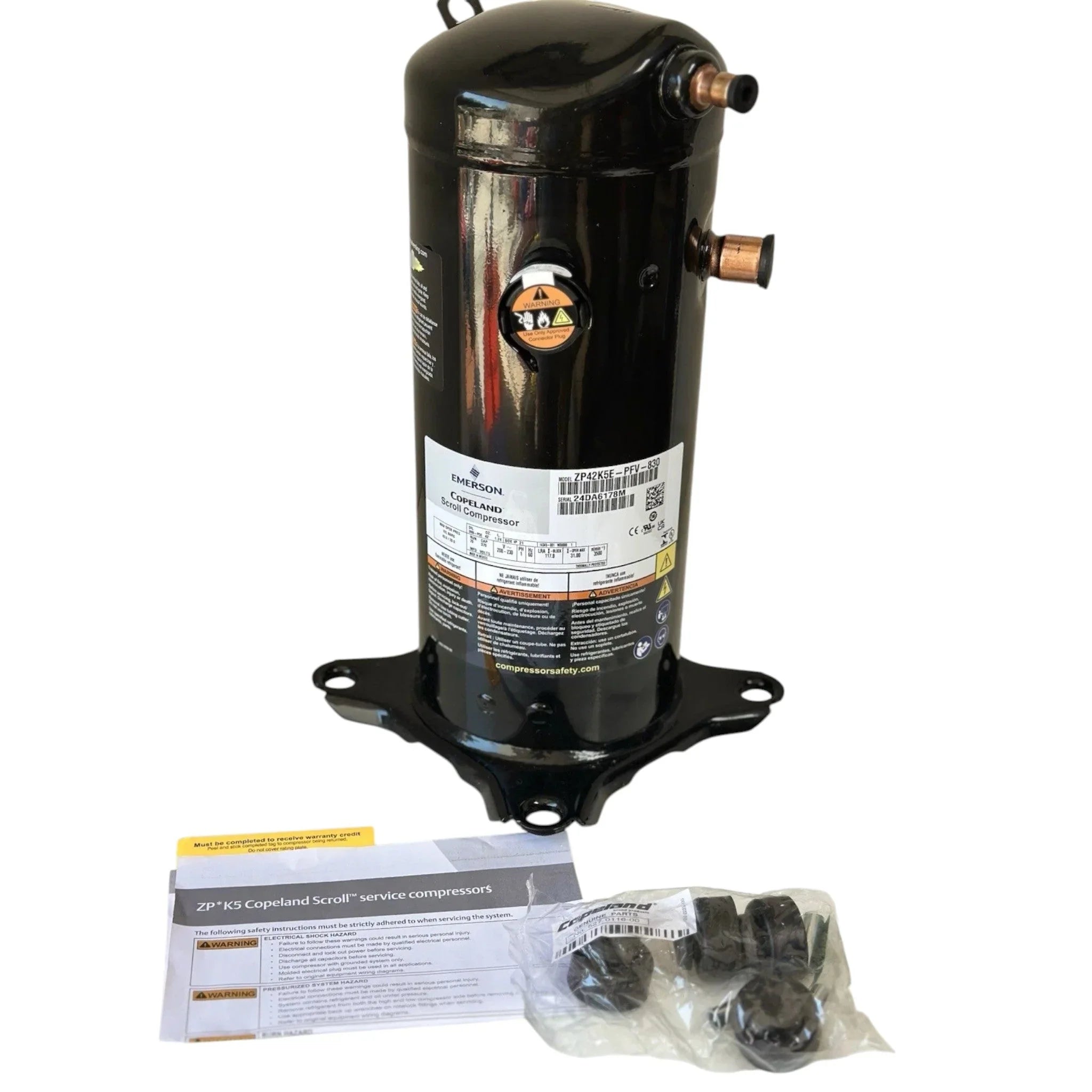 ZP42K5EPFV830 Genuine Copeland Scroll Compressor