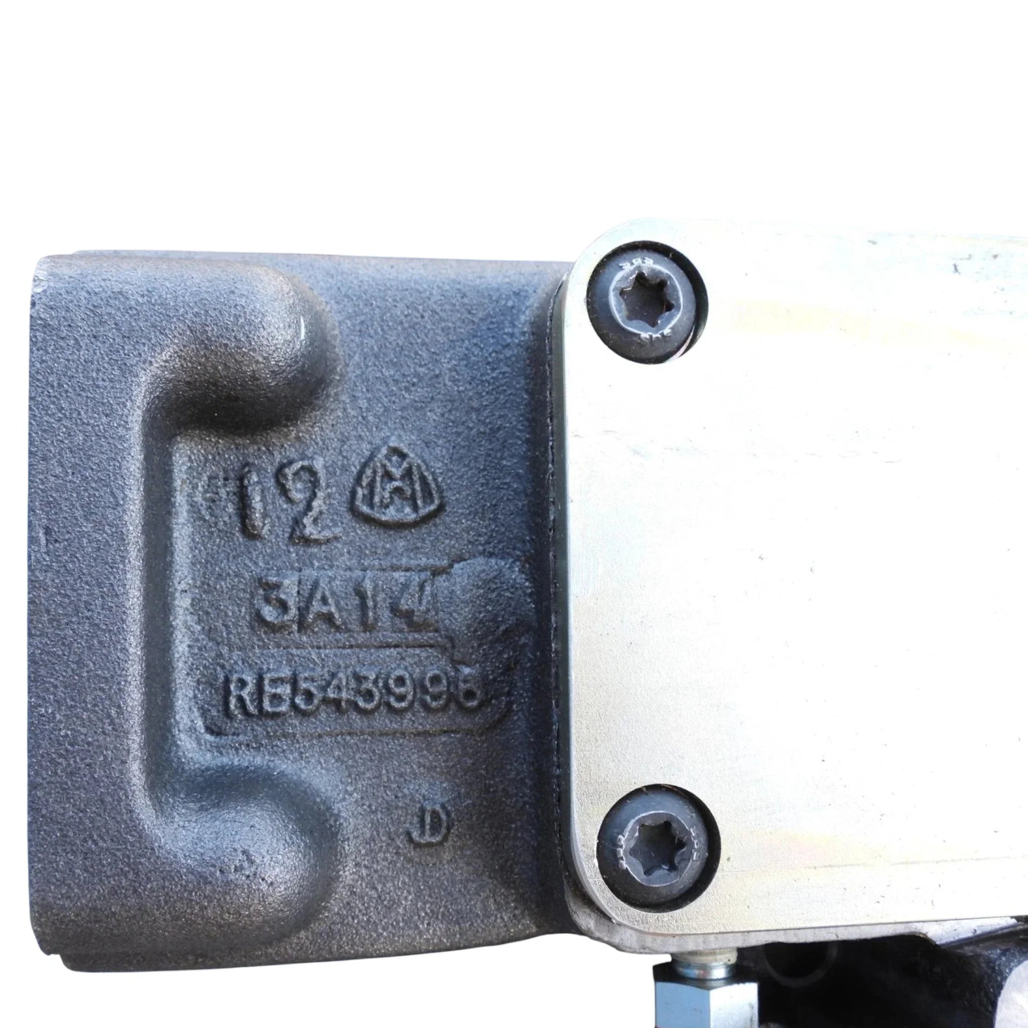 RE543996 Genuine John Deere Exhaust Manifold