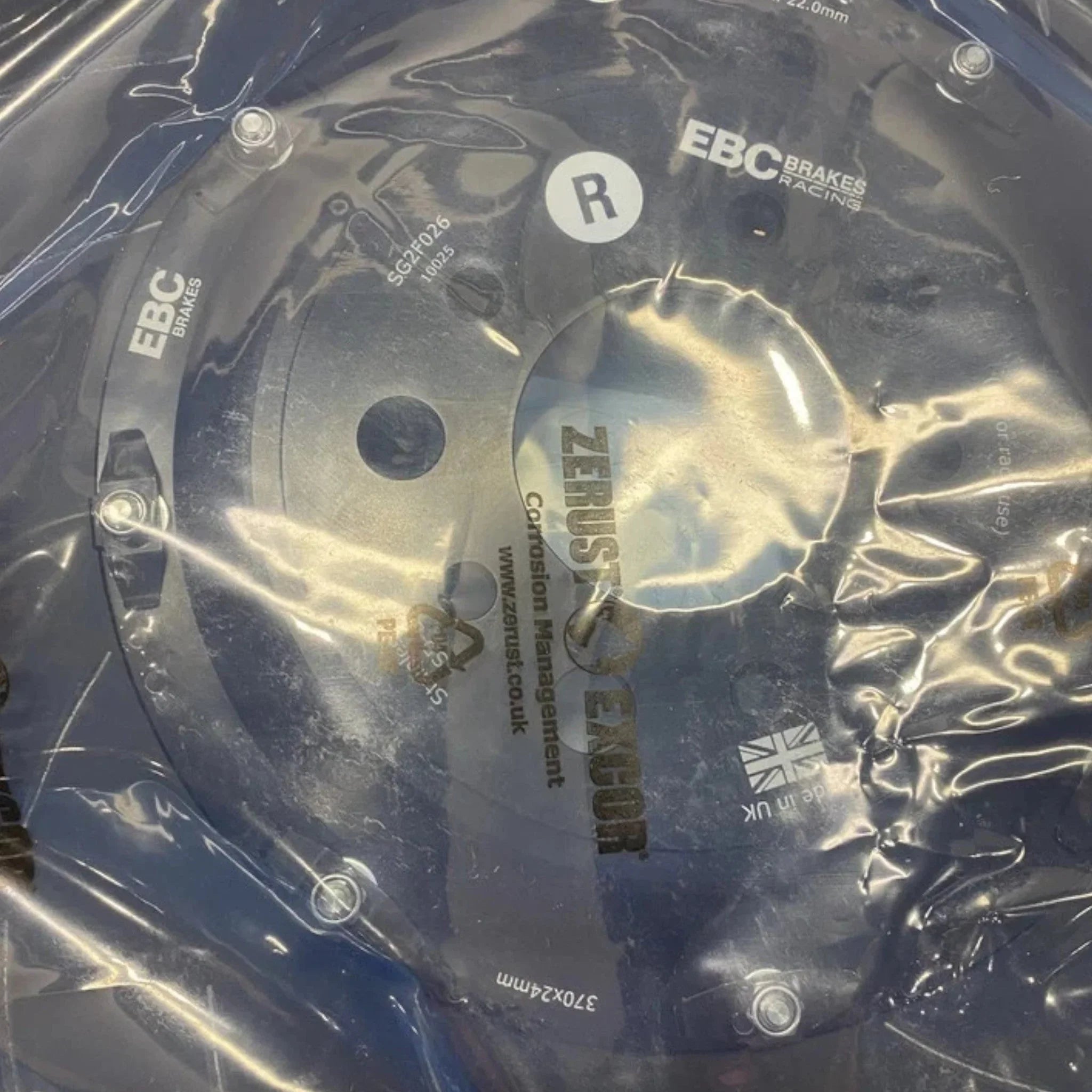 SG2F026 EBC Rear 2-Piece Slotted Brake Discs