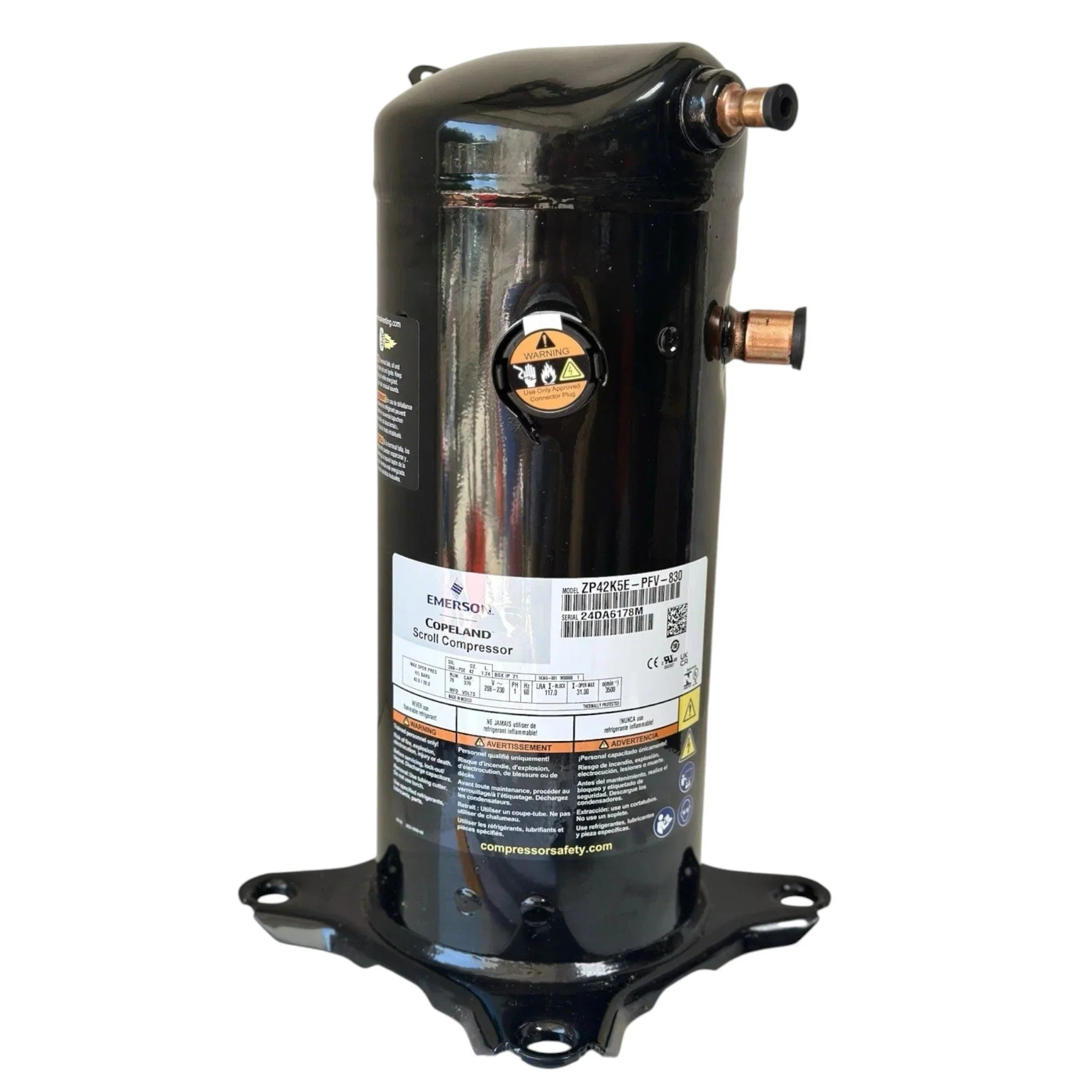 ZP42K5EPFV830 Genuine Copeland Scroll Compressor