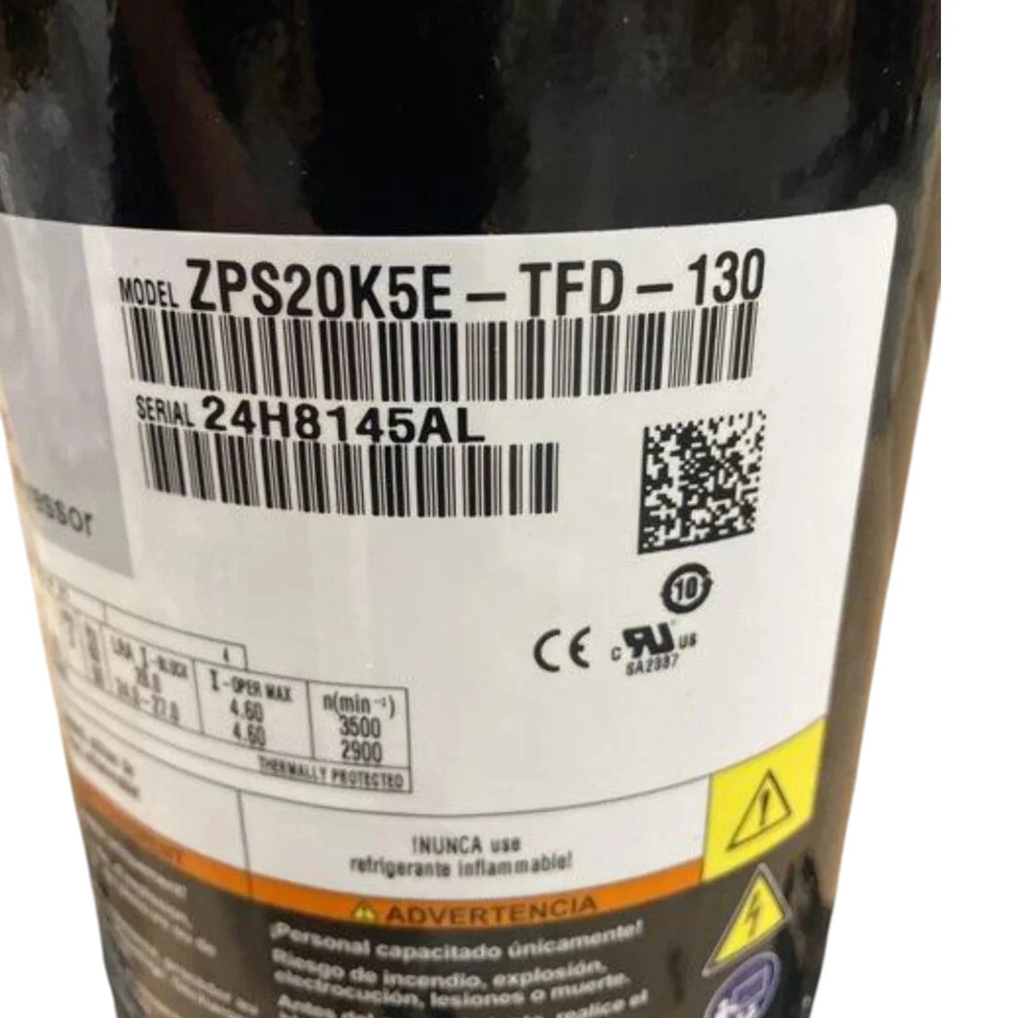 ZPS20K5ETFD130 Genuine Copeland Scroll Compressor
