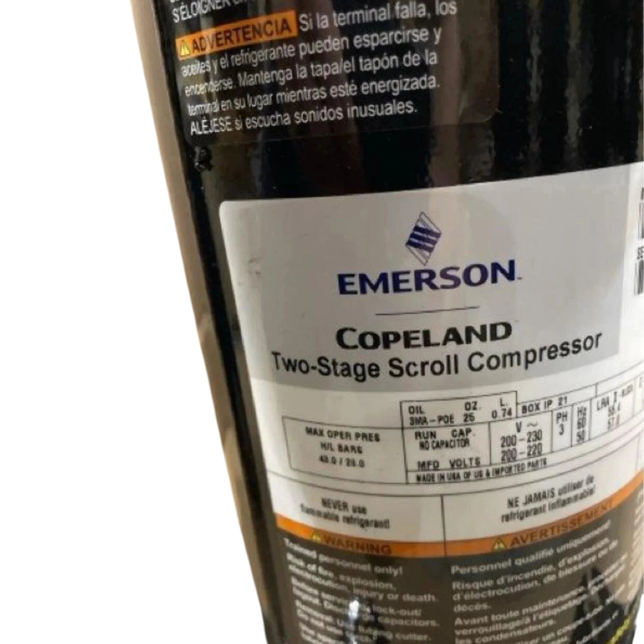 ZPS20K5ETF5130 Genuine Copeland Scroll Compressor