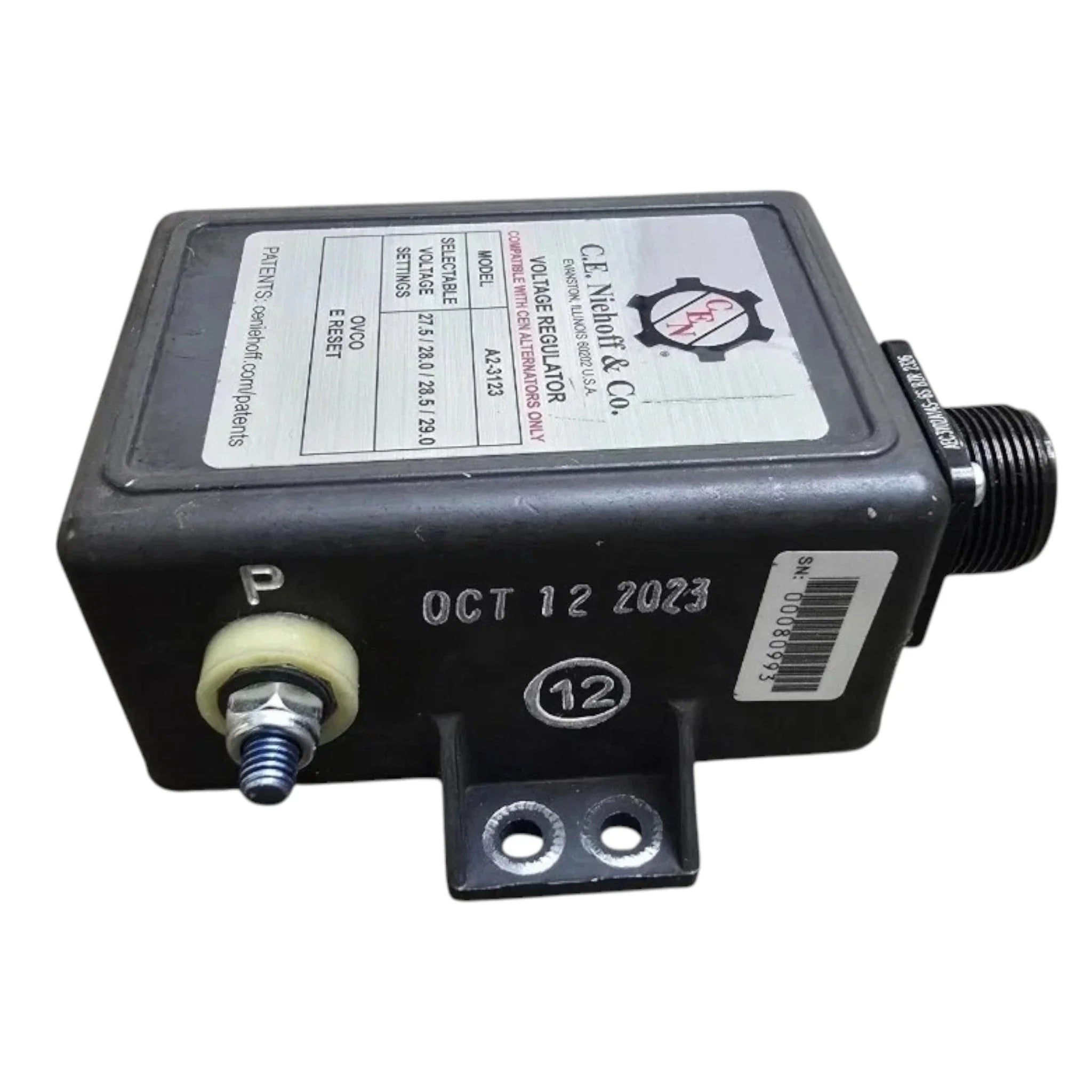 A2-3123 C.E. Niehoff Voltage Regulator 24V