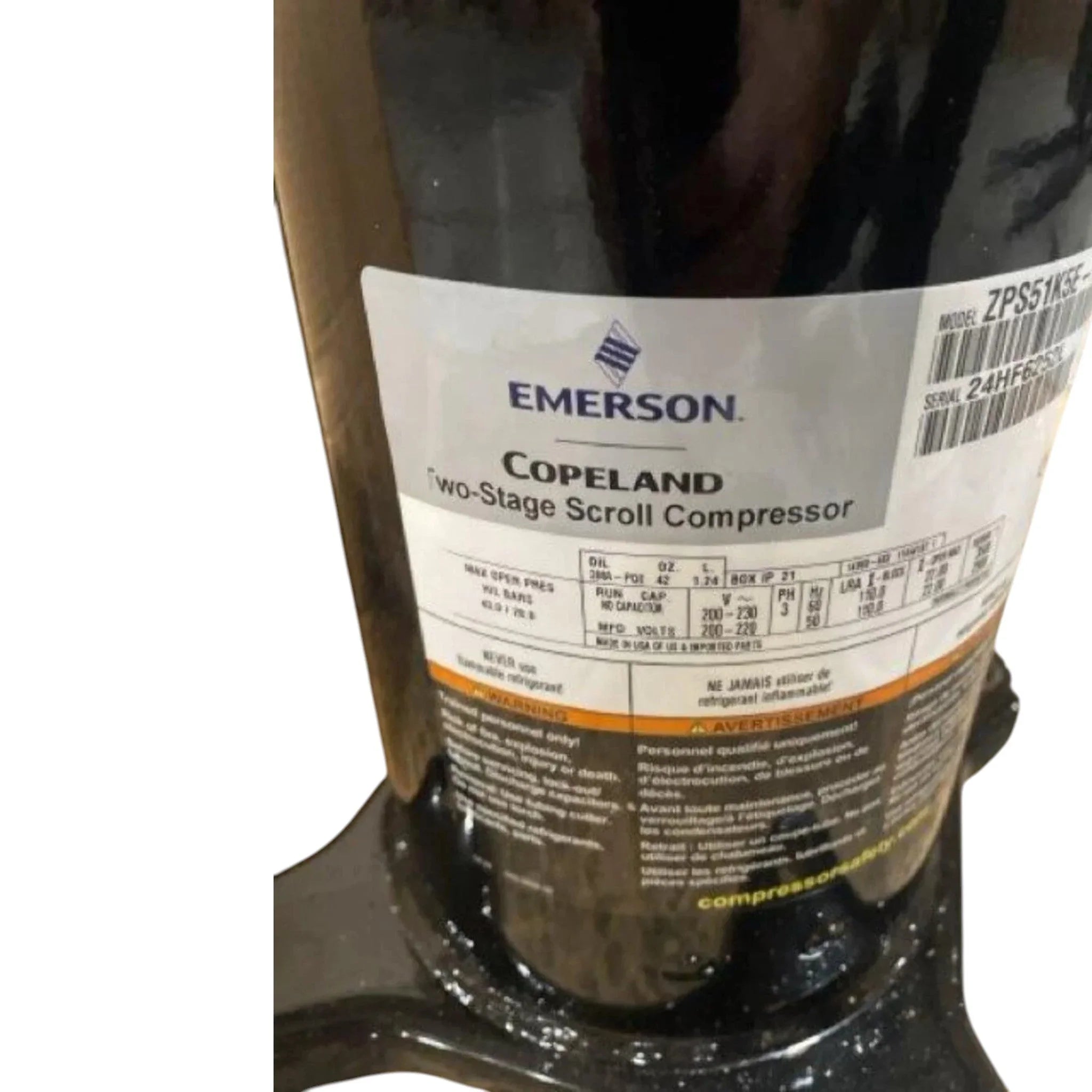ZPS51K5ETF5130 Genuine Copeland Scroll Compressor