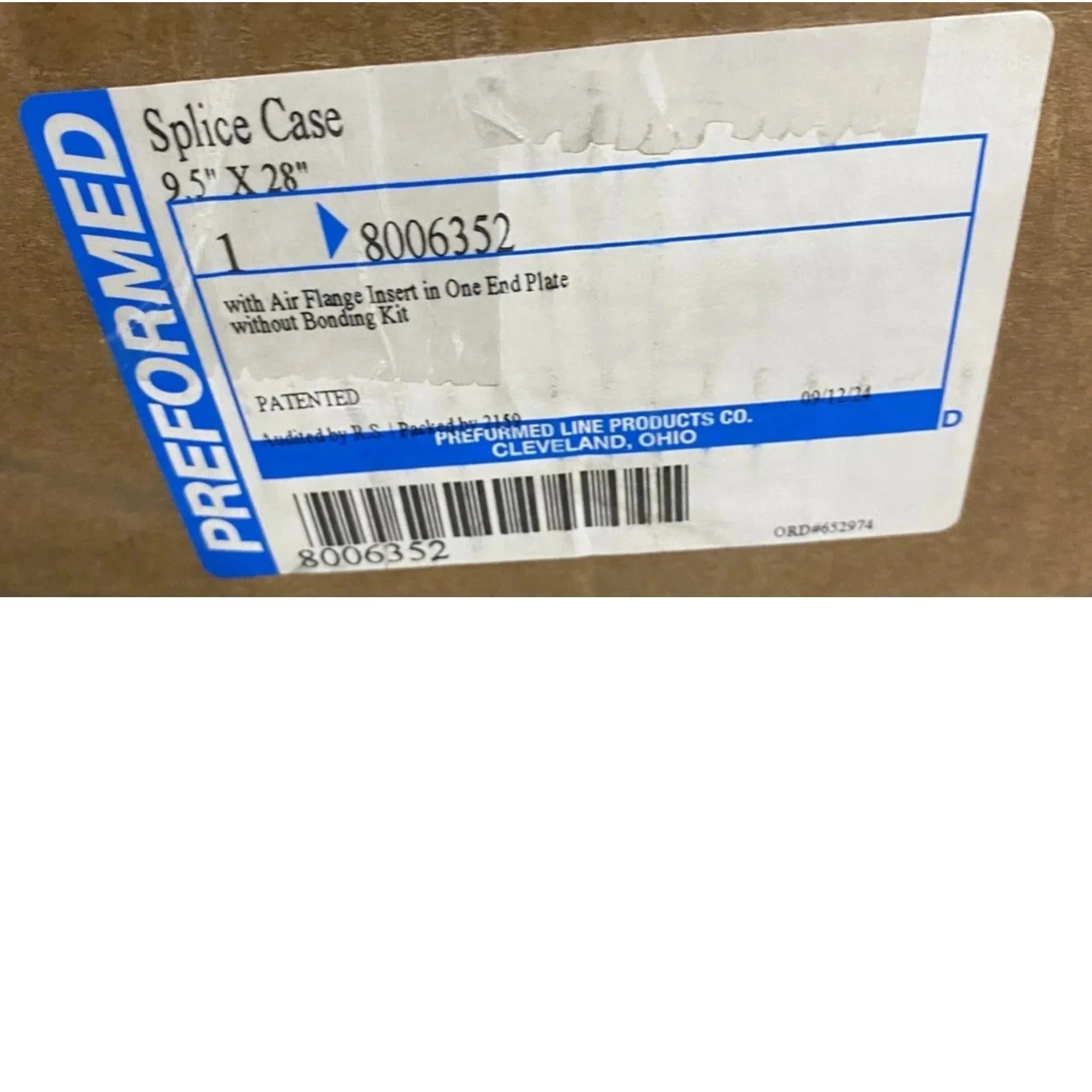 8006352 Preformed Steel Splice Case