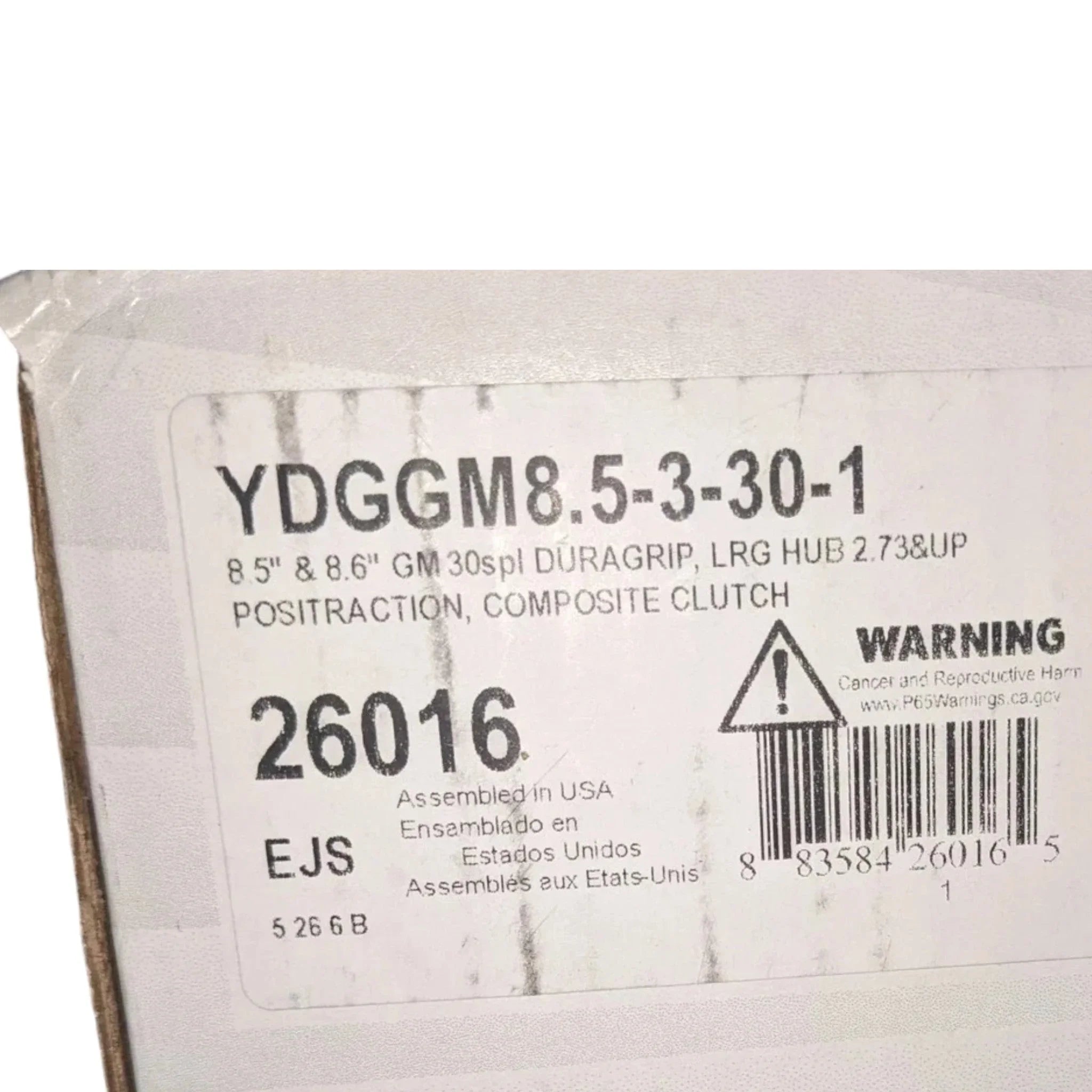 26016 Genuine Yukong Gear & Axle Differential